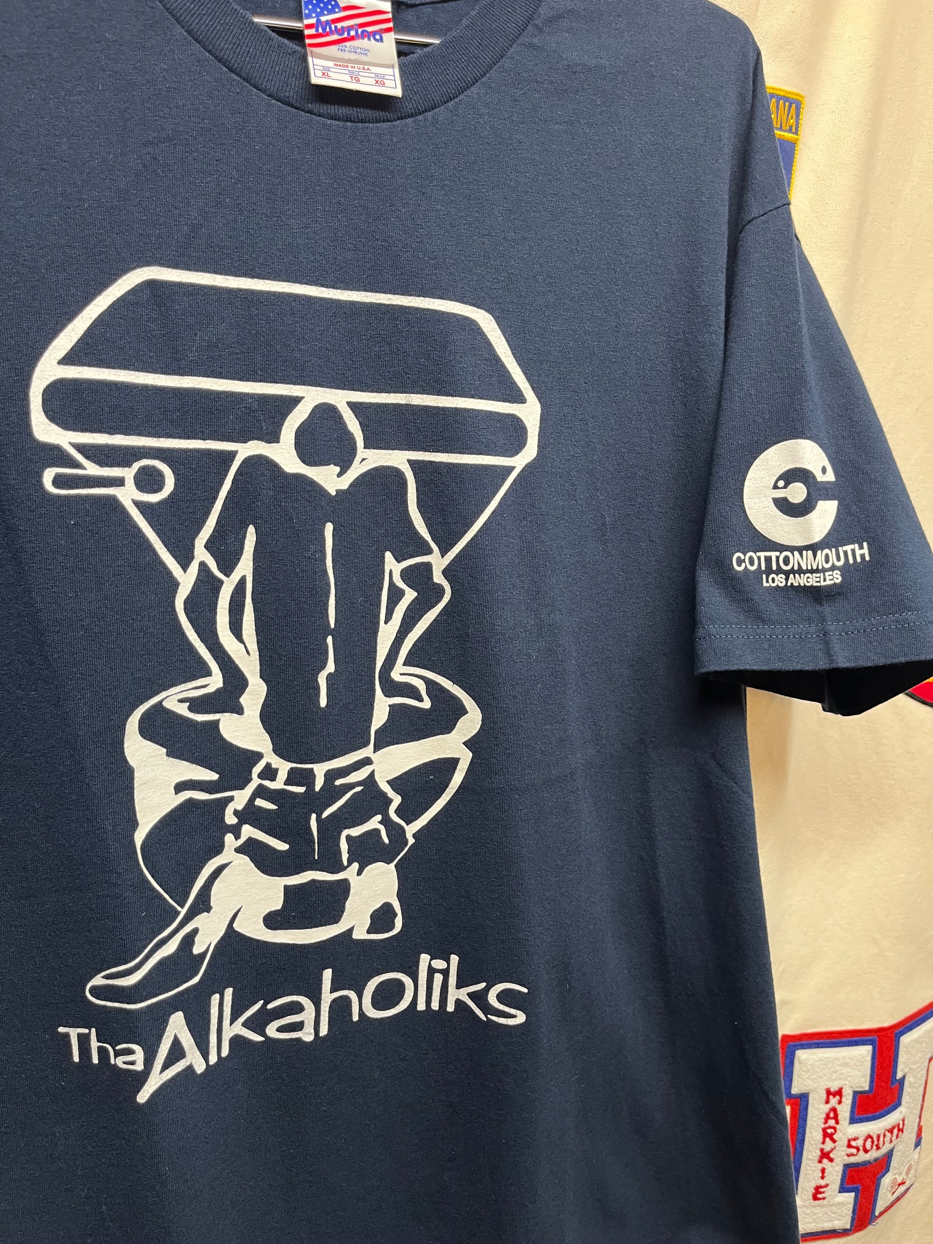 Vintage The Alkaholiks 2002 Tour Cottonmouth Los Angeles Rap Hip Hop Concert T-Shirt: XL