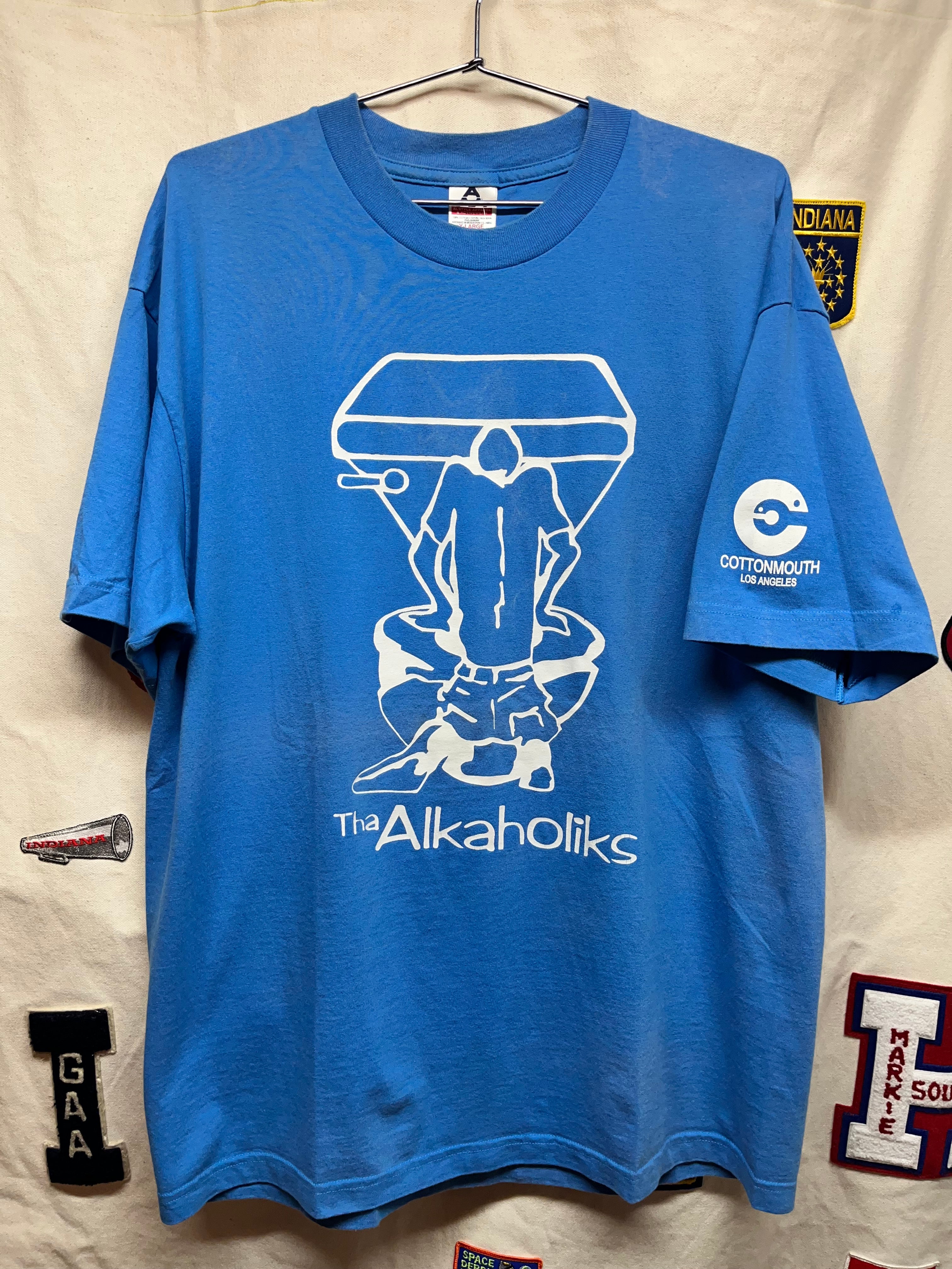 Vintage The Alkaholiks 2002 Tour Cottonmouth Los Angeles Rap Hip Hop Concert T-Shirt: XL (Copy)