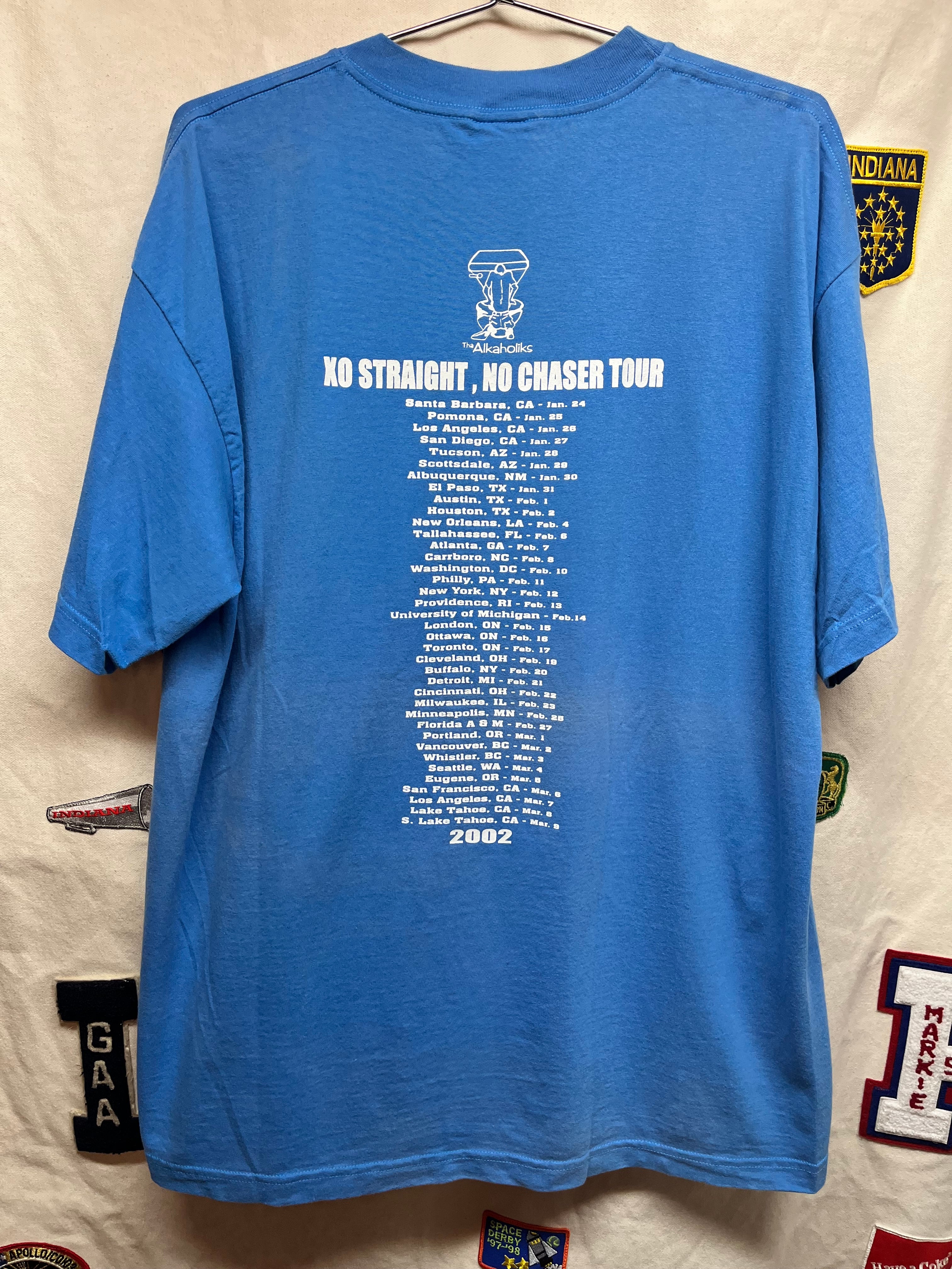 Vintage The Alkaholiks 2002 Tour Cottonmouth Los Angeles Rap Hip Hop Concert T-Shirt: XL (Copy)