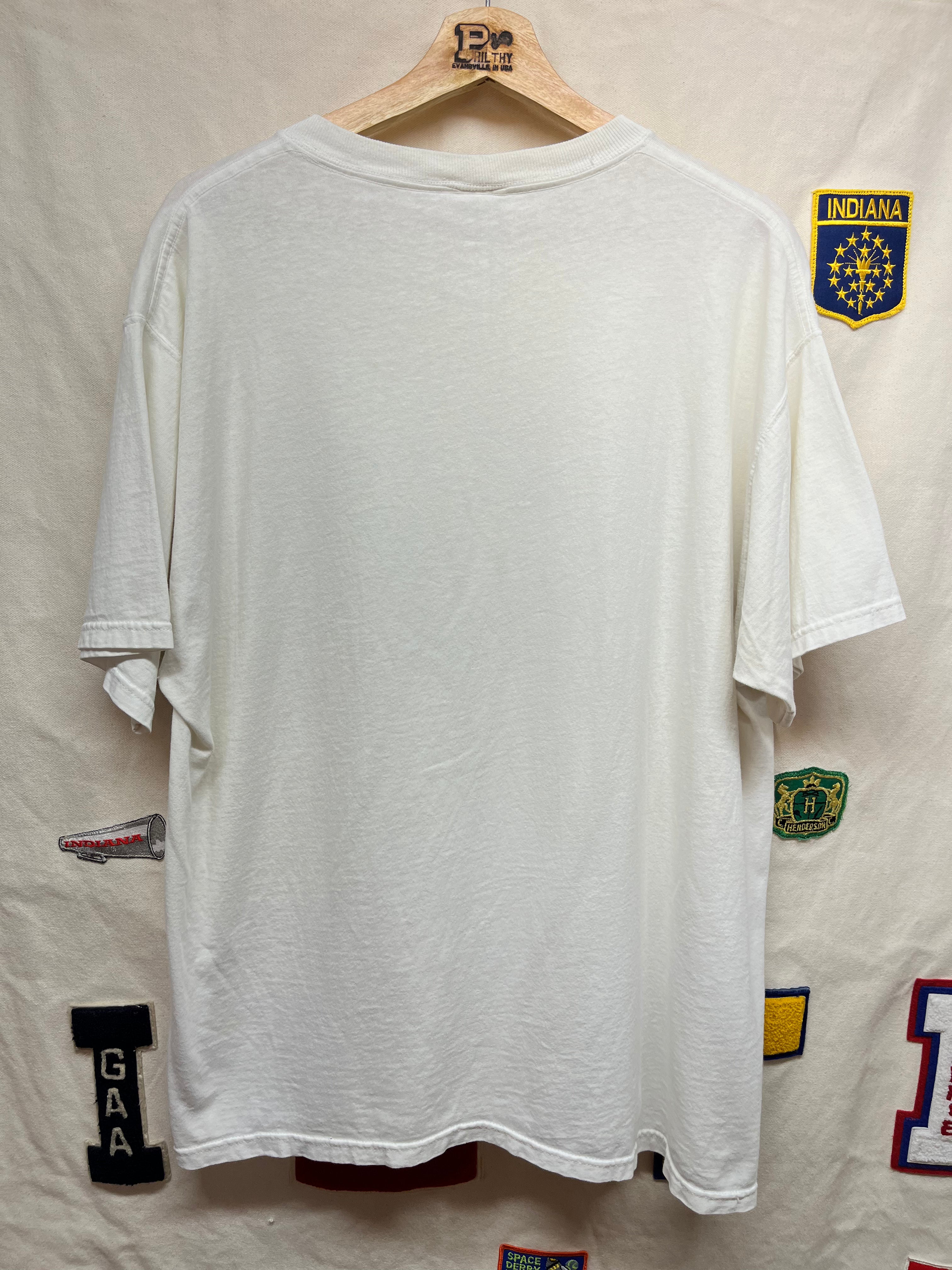Vintage UPS Promo We Enable Global Commerce Shipping White T-Shirt: XL