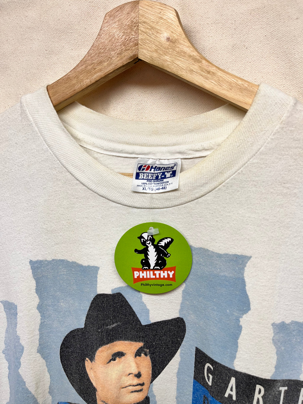 Vintage Garth Brooks Ropin' The Wind 1991 Winterland Country Music Concert T-Shirt: XL