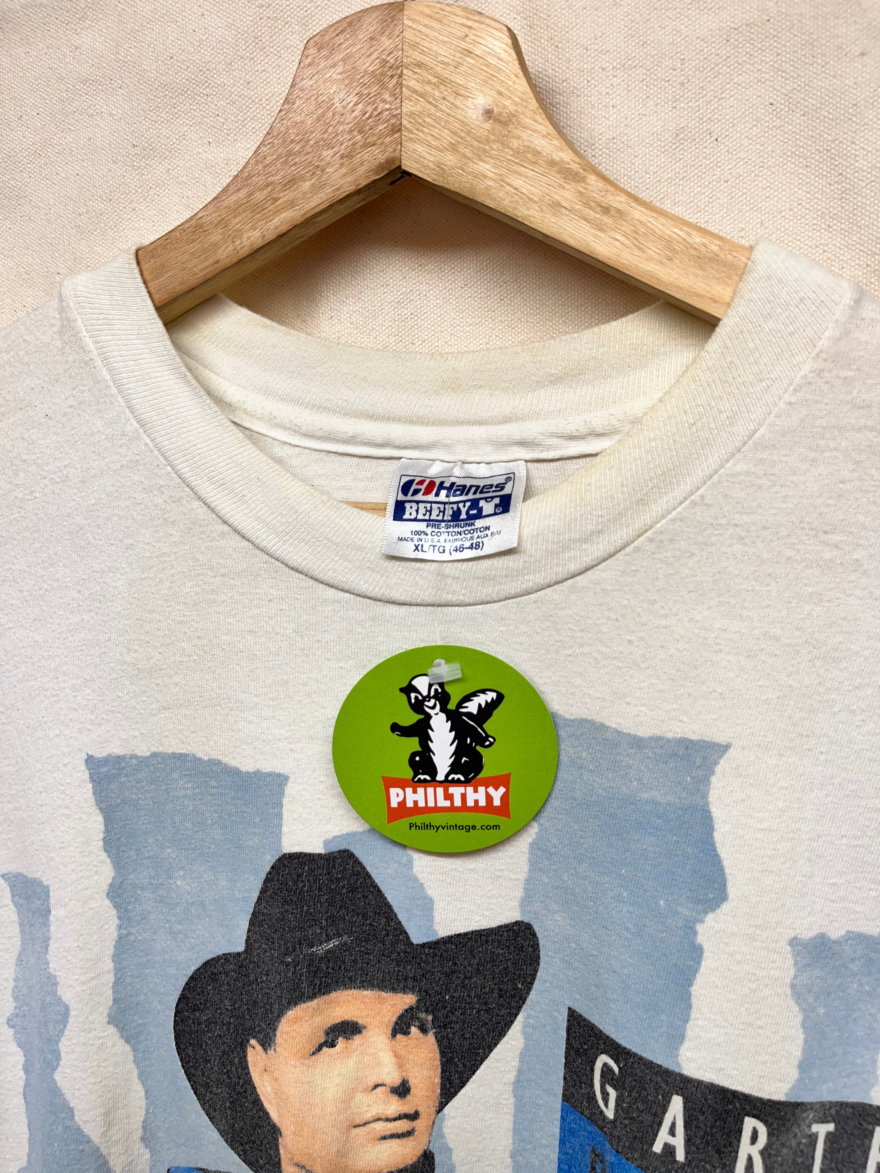 Vintage Garth Brooks Ropin' The Wind 1991 Winterland Country Music Concert T-Shirt: XL