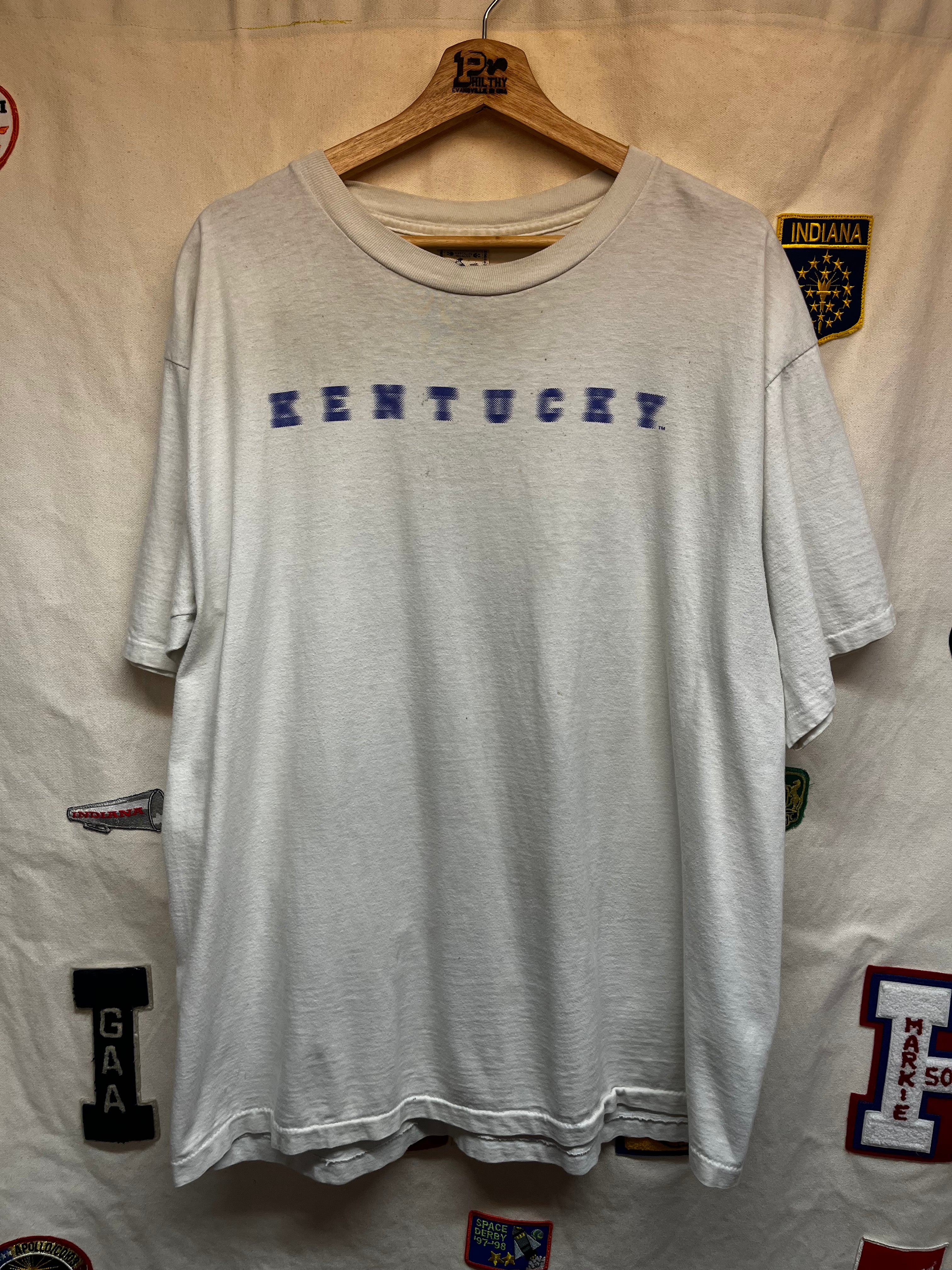Vintage University of Kentucky Focus on the Game UK Big Ball Sports 1994 T-Shirt: XL