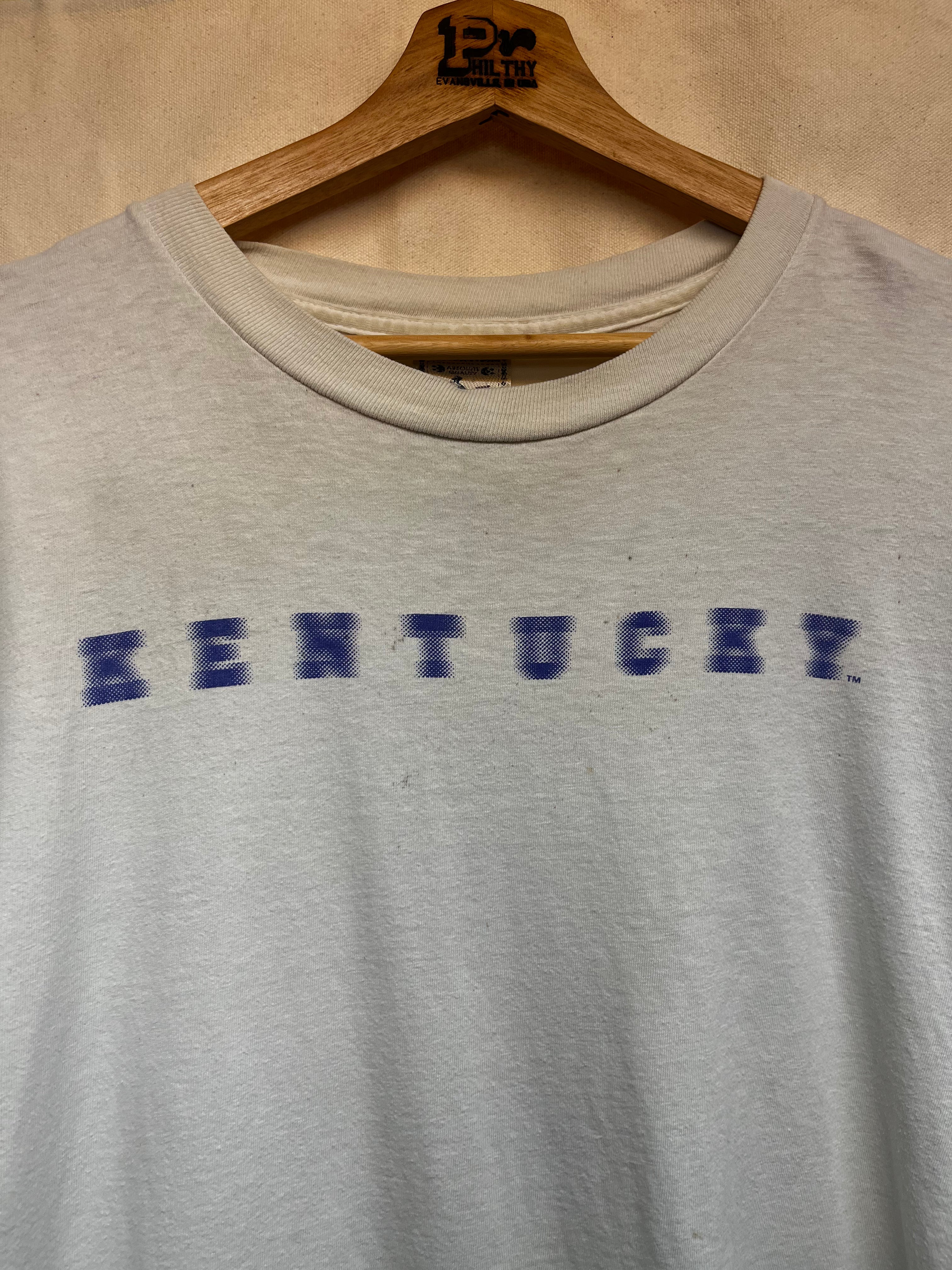 Vintage University of Kentucky Focus on the Game UK Big Ball Sports 1994 T-Shirt: XL