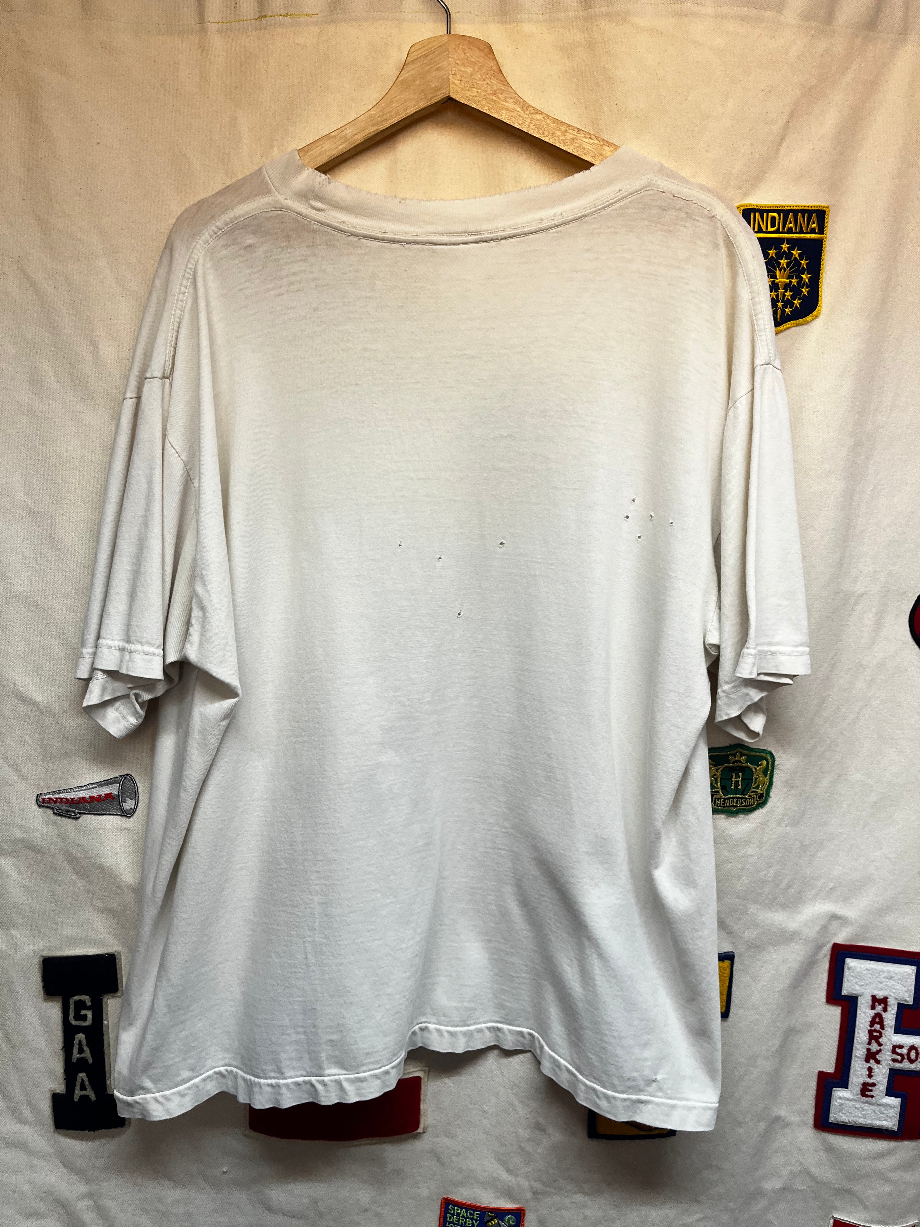 Vintage Cowboy Hat Bitter Creek Art T-Shirt: XXL