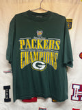 Vintage Green Bay Packers Super Bowl Champions XXXI T-Shirt: XXL