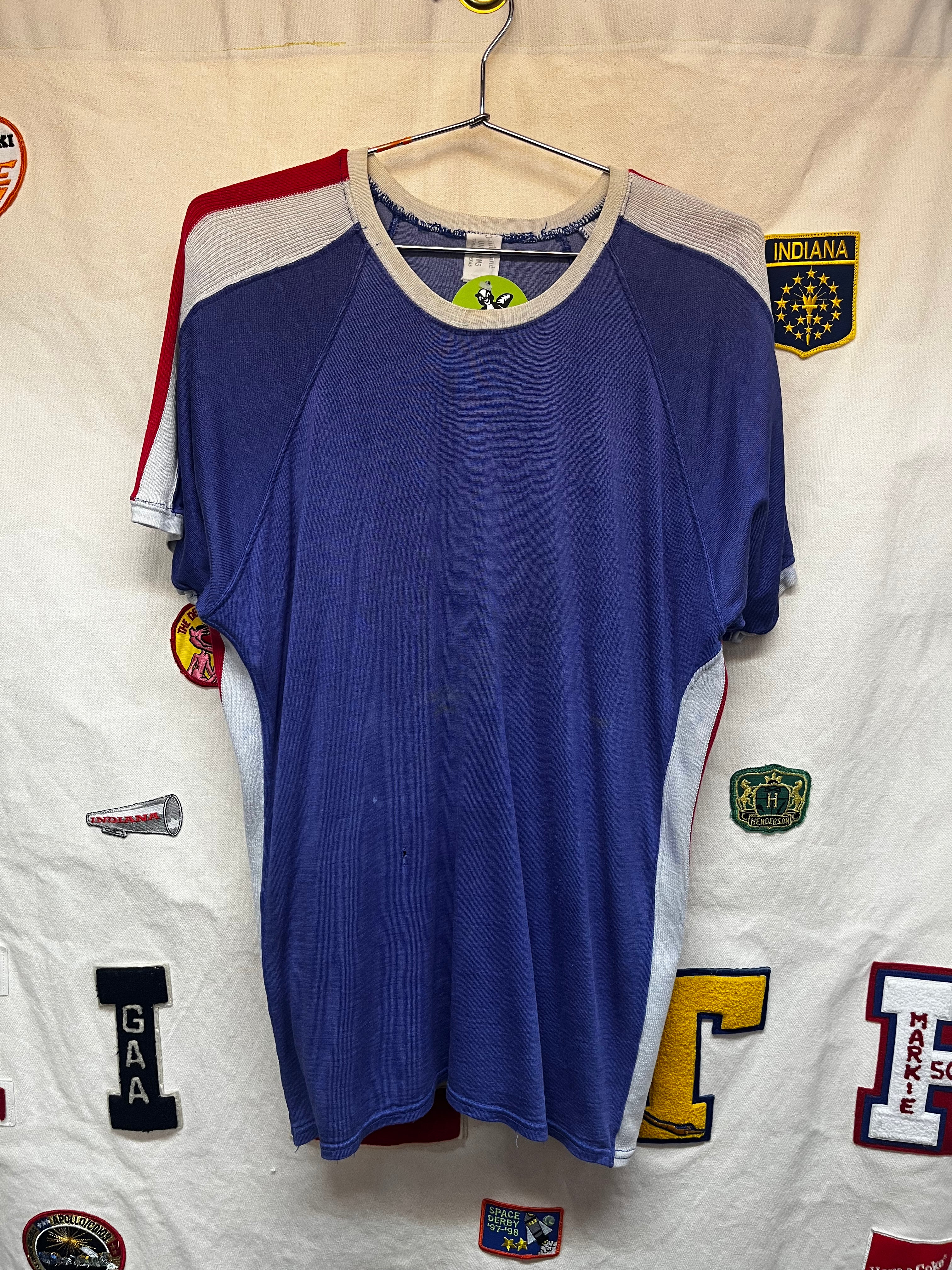 True Vintage 50's 60's Southland Uniforms Reeves Durene Jersey T-Shirt: XL