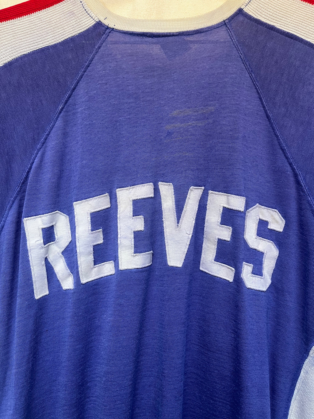 True Vintage 50's 60's Southland Uniforms Reeves Durene Jersey T-Shirt: XL