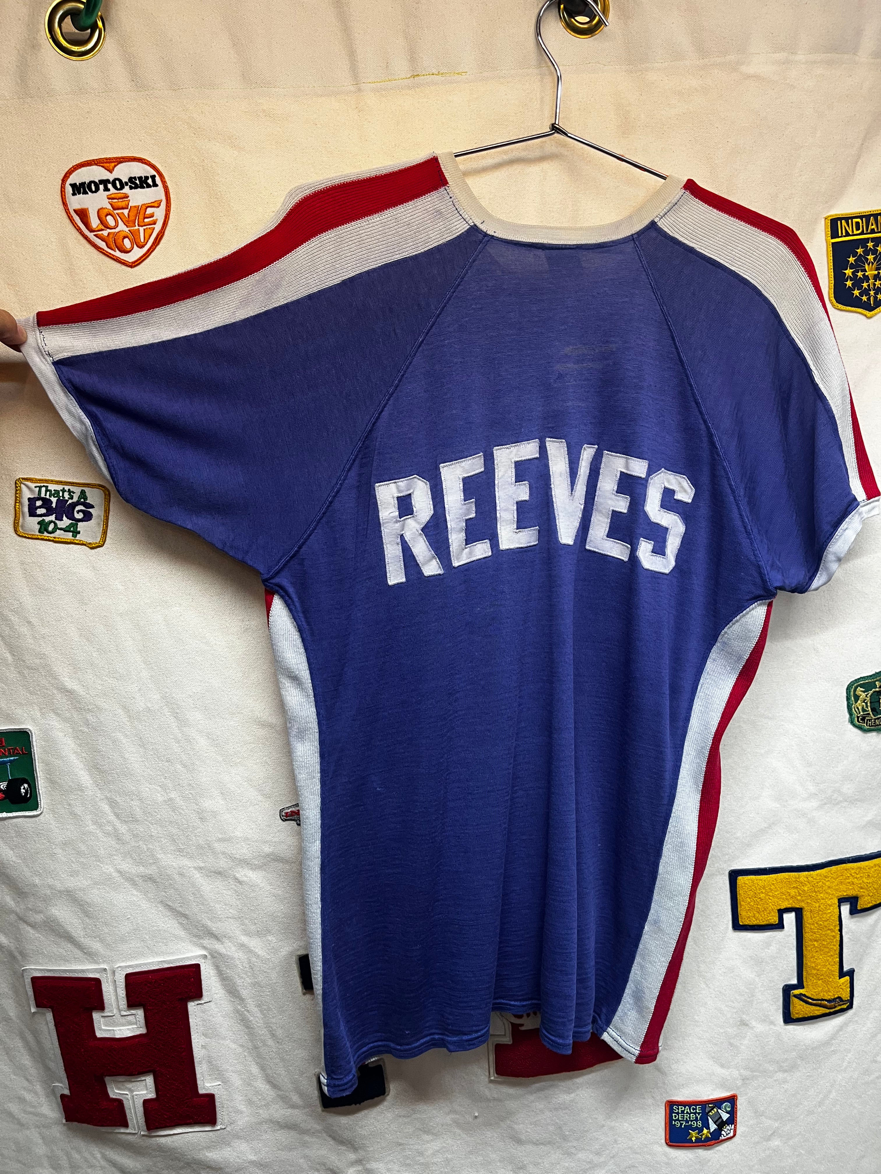 True Vintage 50's 60's Southland Uniforms Reeves Durene Jersey T-Shirt: XL