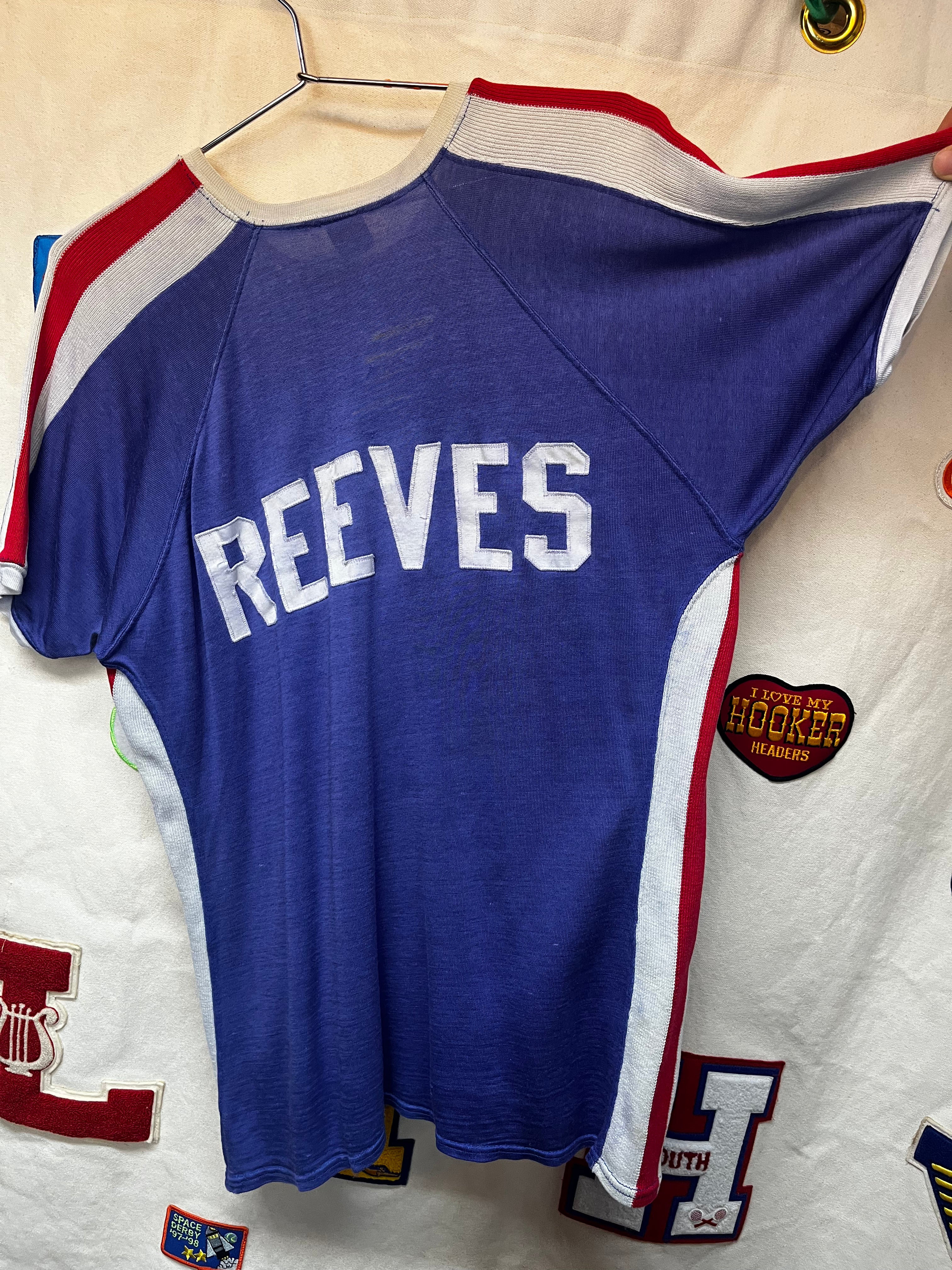 True Vintage 50's 60's Southland Uniforms Reeves Durene Jersey T-Shirt: XL