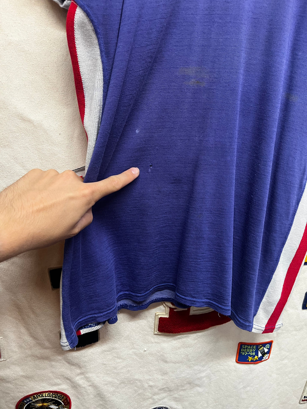 True Vintage 50's 60's Southland Uniforms Reeves Durene Jersey T-Shirt: XL