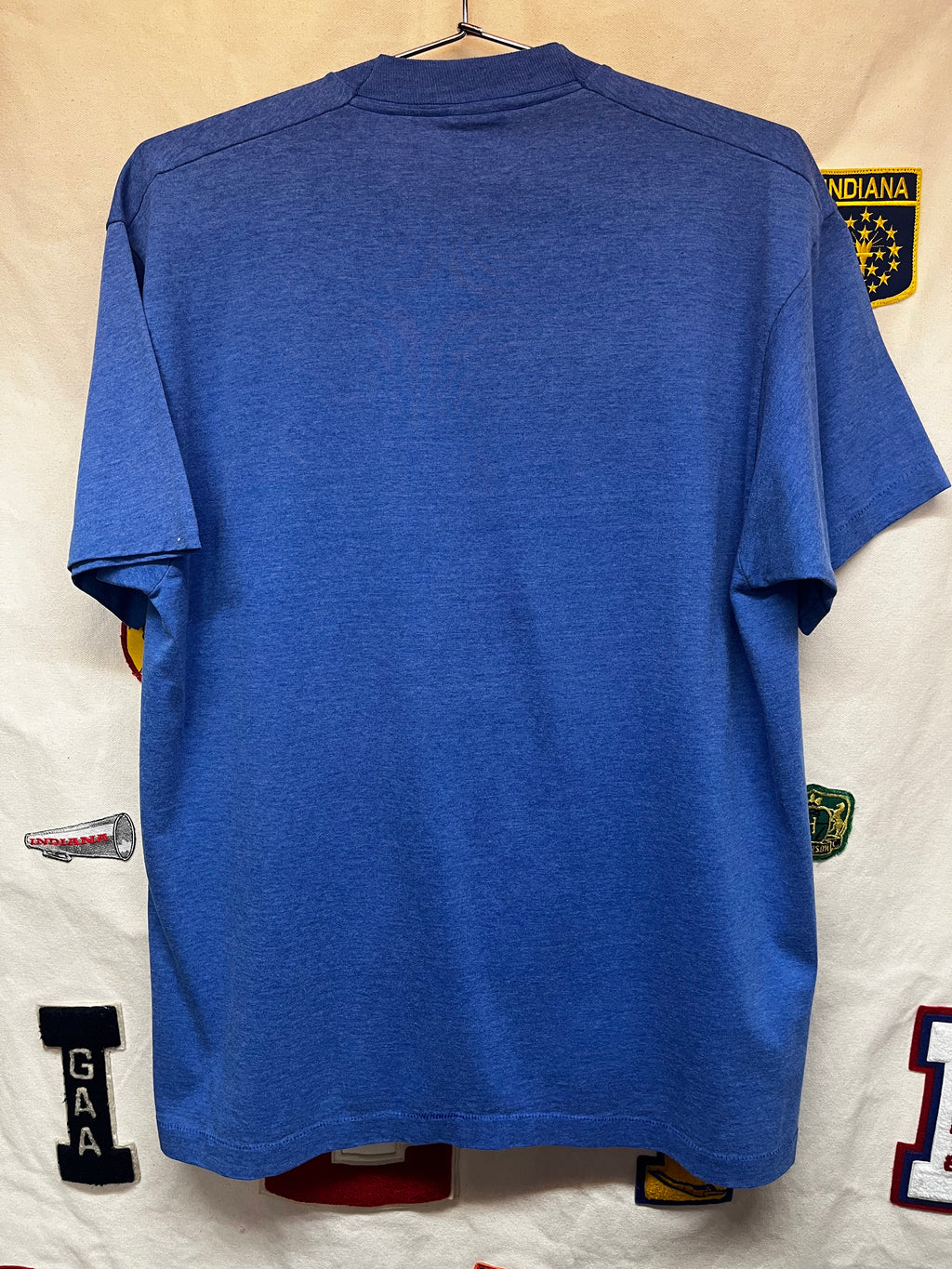 Vintage New York Jersey Giants Helmet NFL Football Blue 80's T-Shirt: XL