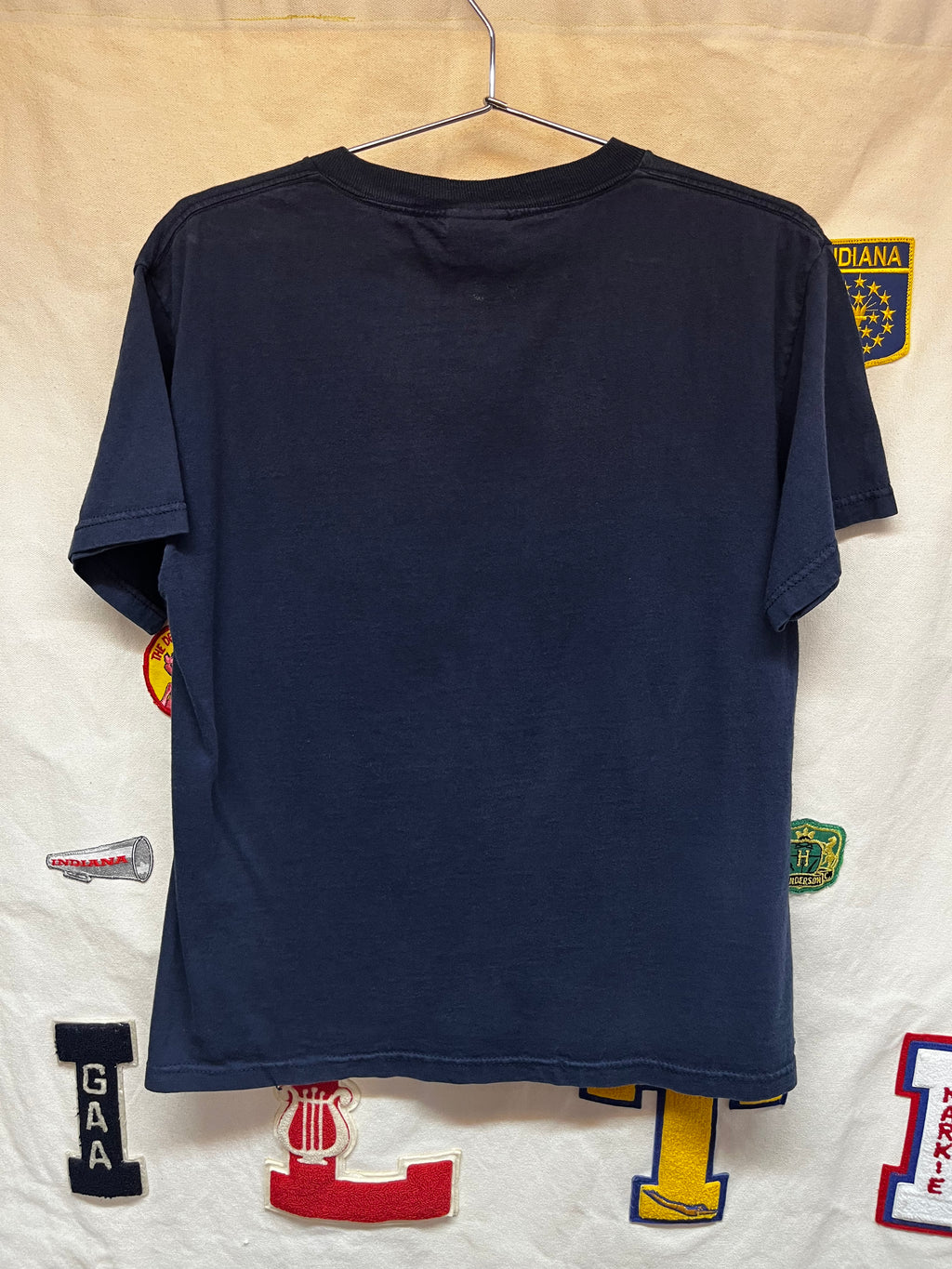 Vintage DragonBall Z Goku Vegeta Gohan Krillin Barda 2000 Navy TV SHow T-Shirt: Medium