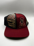 Vintage University of Alabama Crimson Tide NCAA Colosseum Athletics 90's Snapback Hat