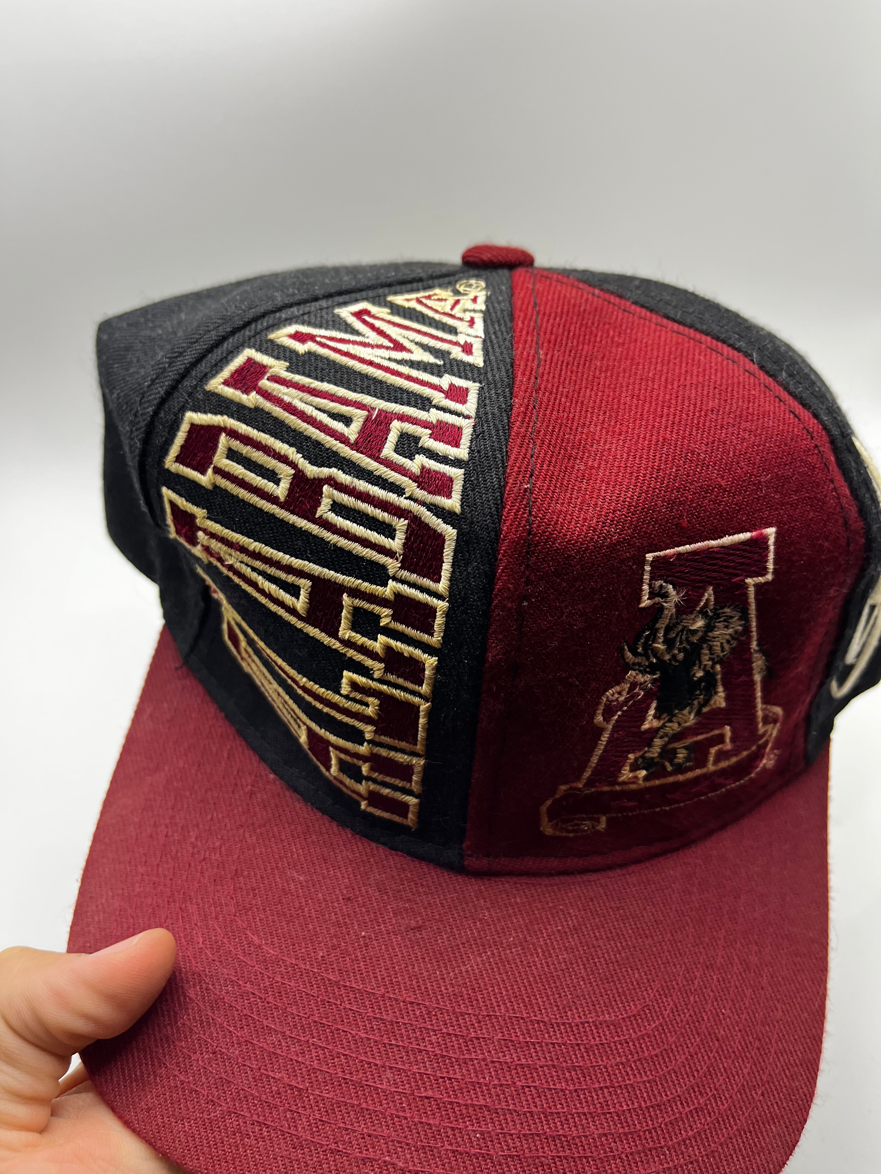 Vintage University of Alabama Crimson Tide NCAA Colosseum Athletics 90's Snapback Hat