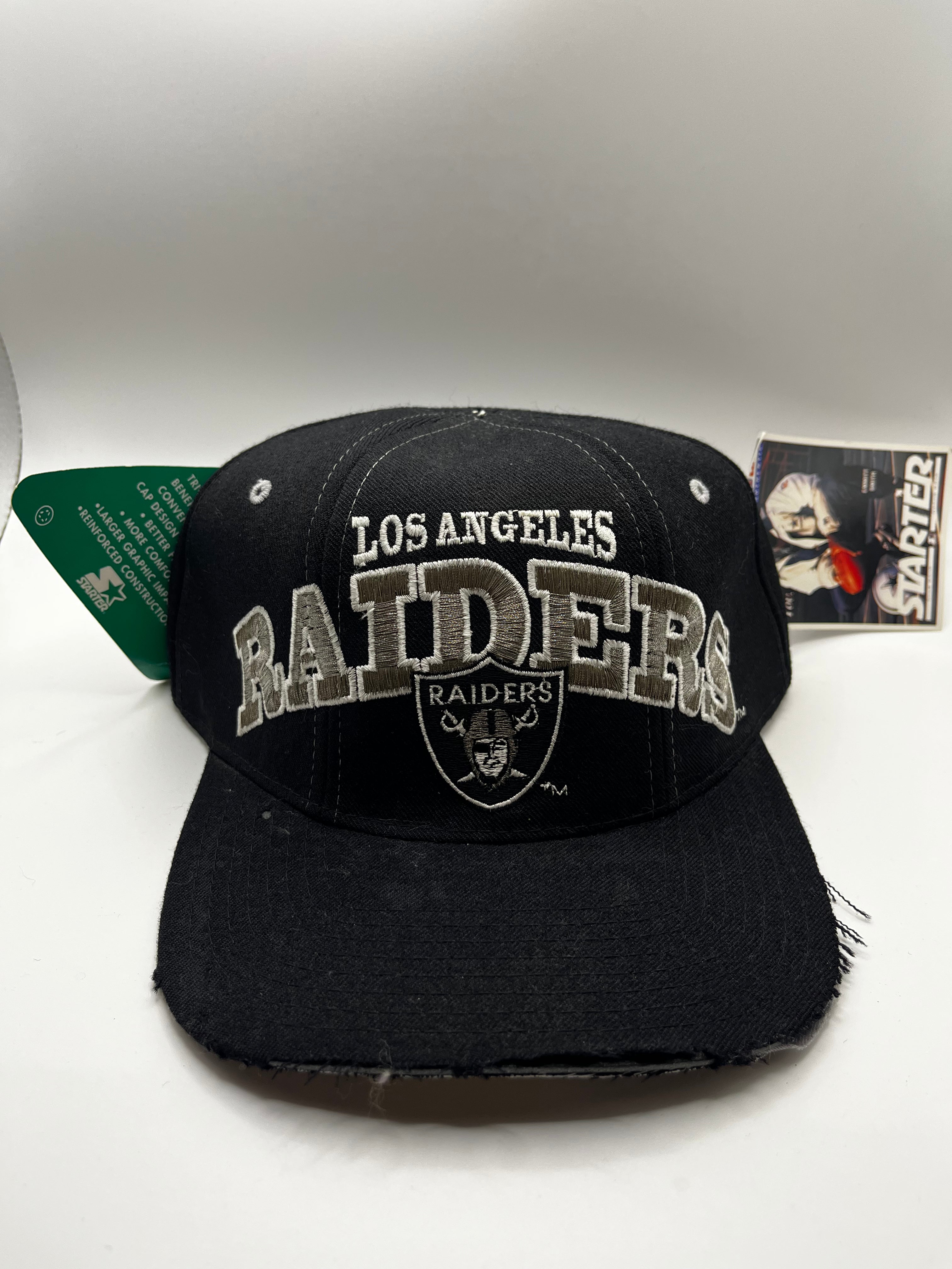 Vintage Los Angeles LA Raiders Starter Tri Power Pro Line Wool NWT Snapback Hat
