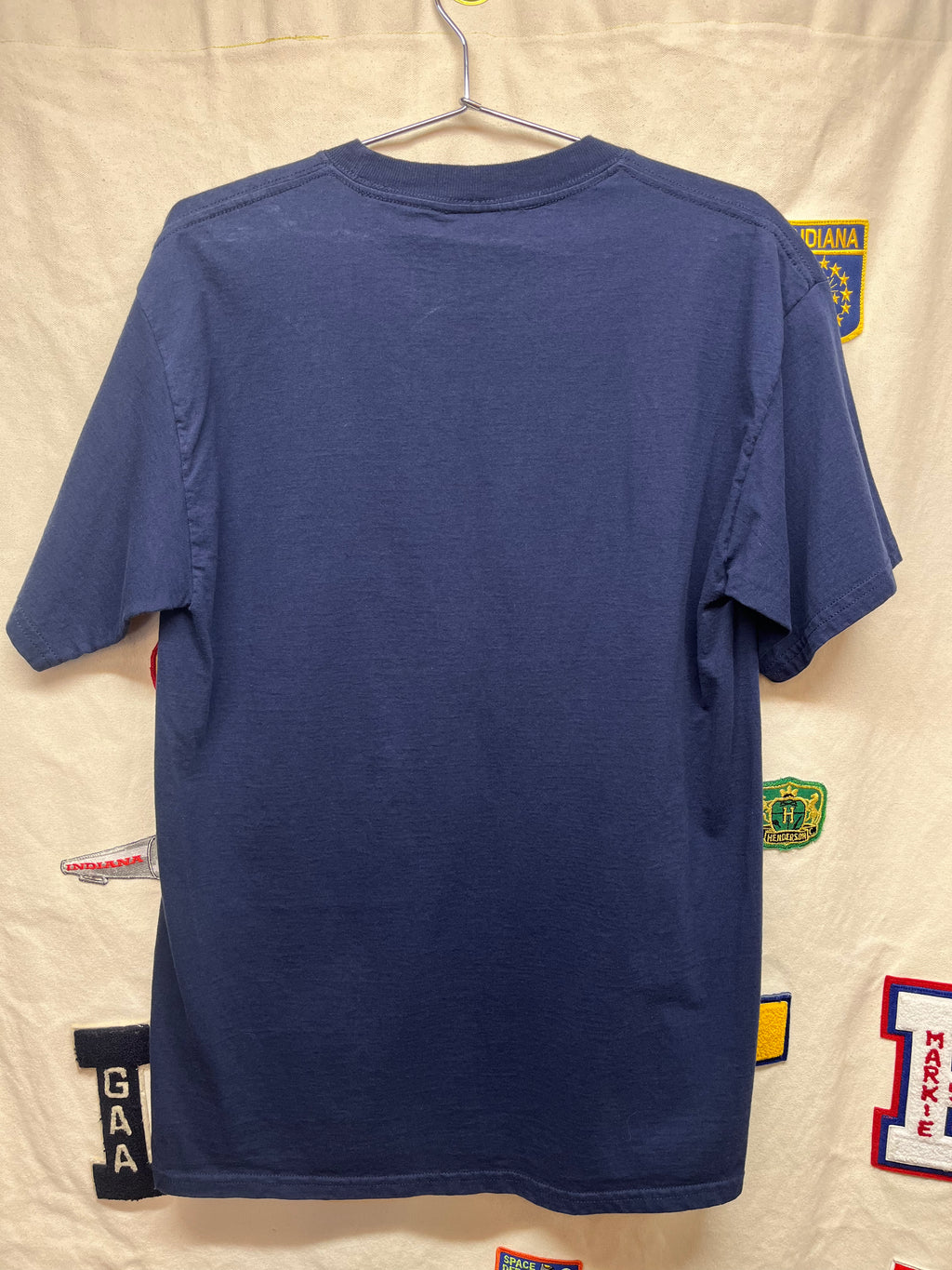 Vintage Charlie Brown Peanuts 50th Celebration 2000 Cartoon Navy Blue T-Shirt: Large