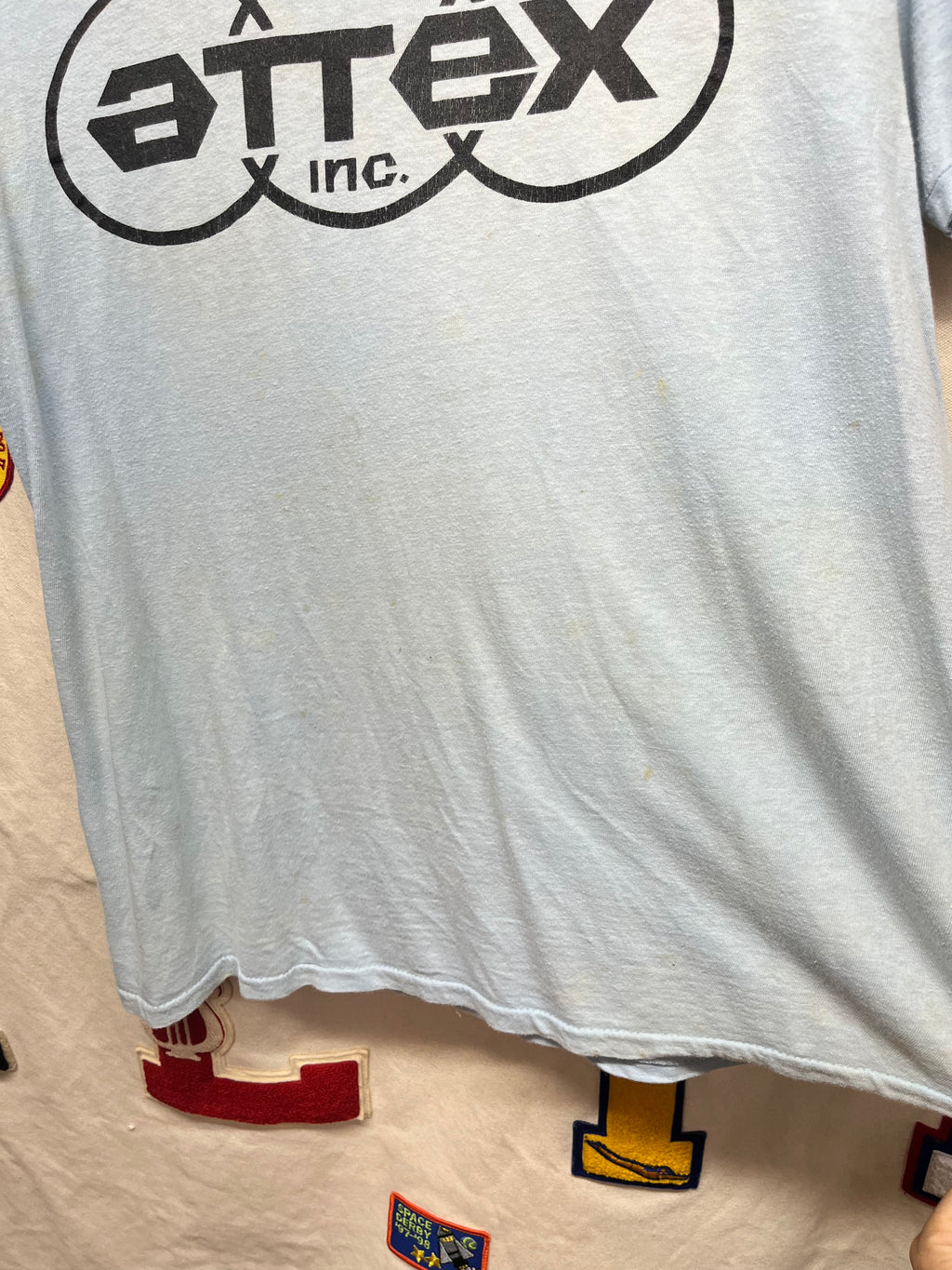 Vintage Attex Inc. 500 Superchief Amphibious All Terrain Vehicle 6x6 70's Light Blue T-Shirt: Large