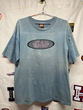 Load image into Gallery viewer, Vintage Star Wars Episode 1 Every Saga Has A Beginning Faded Distressed Blue Movie T-Shirt: XL
