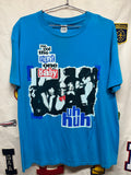 Vintage Pepsi Ray Charles The Right One Baby Uh Huh Blue 90's Promo T-Shirt: XL