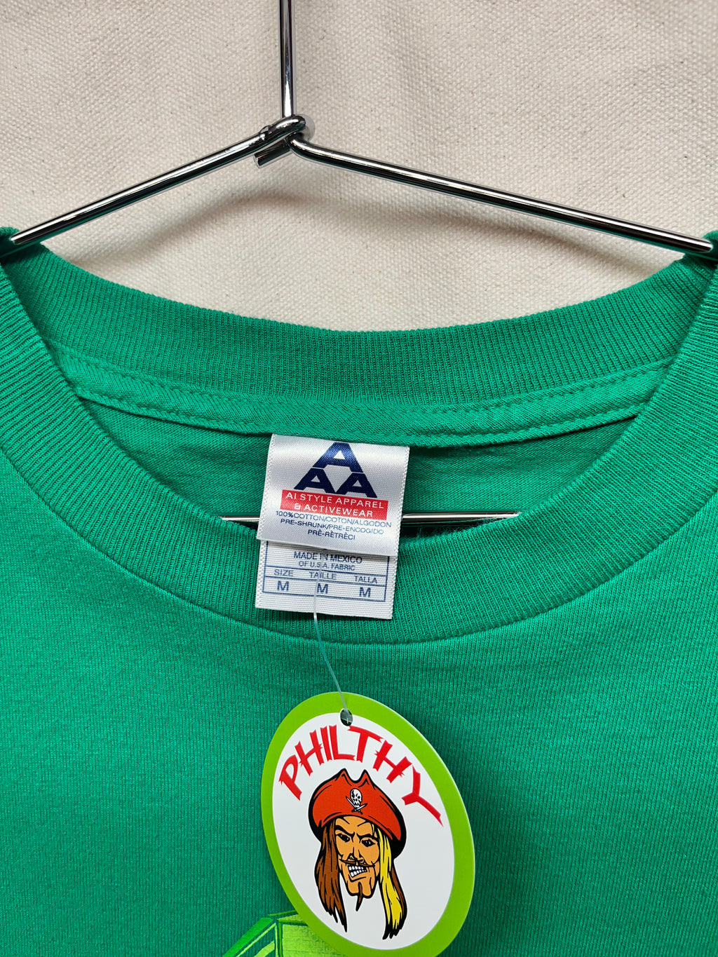 Vintage Pearl Jam Canada 2005 Green Concert Tour T-Shirt: Medium