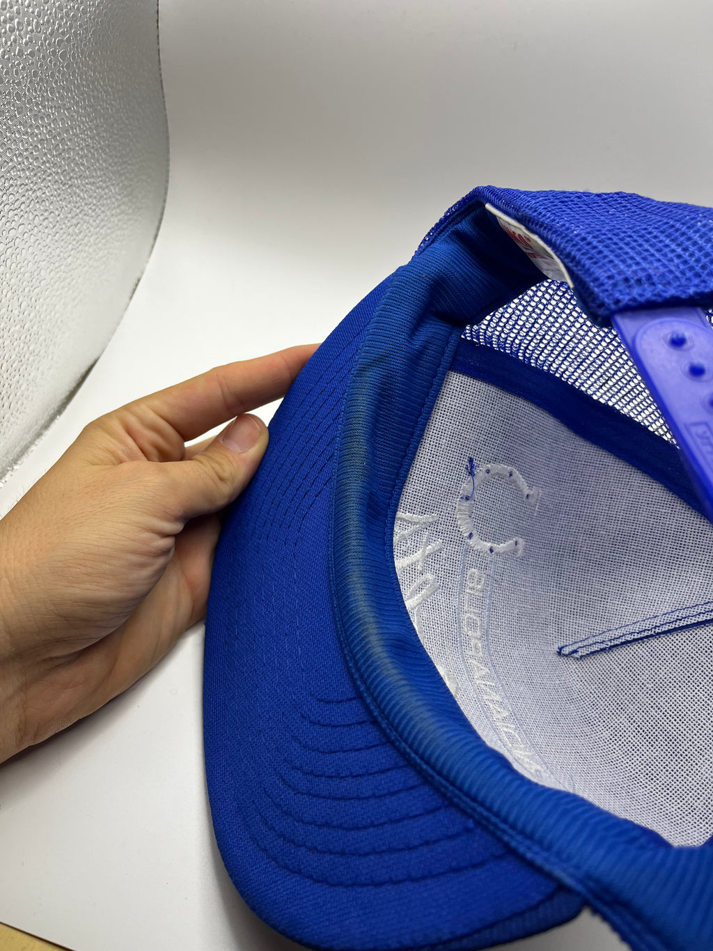 Vintage Indianapolis Colts NFL Mesh Trucker 80's Annco Snapback Hat