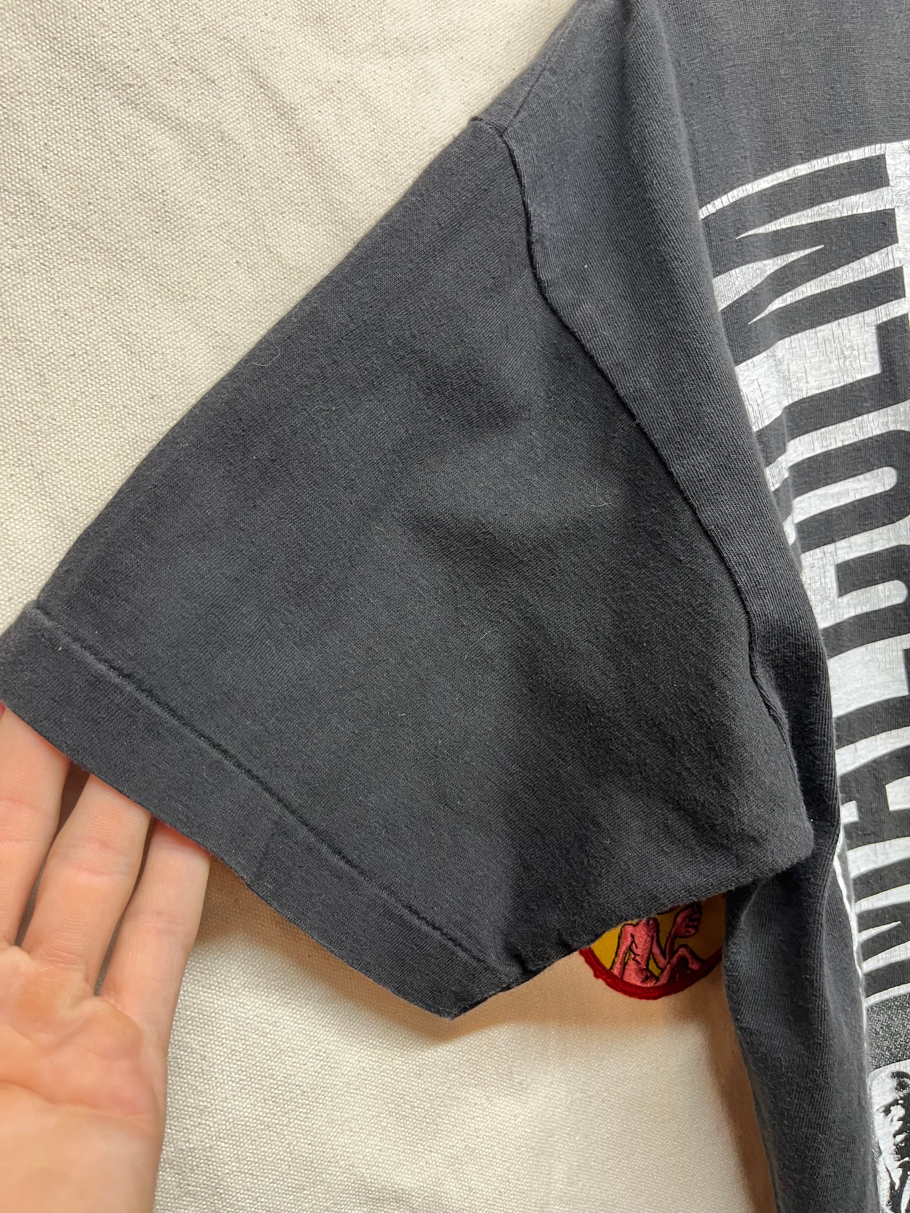 Vintage Malcolm X 90's Black Pride Anti-Racism Rap Political Bootleg T-Shirt: XL