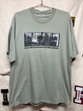 Vintage John Mellencamp On Tour 2002 2003 Concert Green T-Shirt: XL