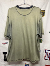 Load image into Gallery viewer, Vintage Billabong USA Distressed Faded Olive Green Ringer Y2K Surf T-Shirt: XL

