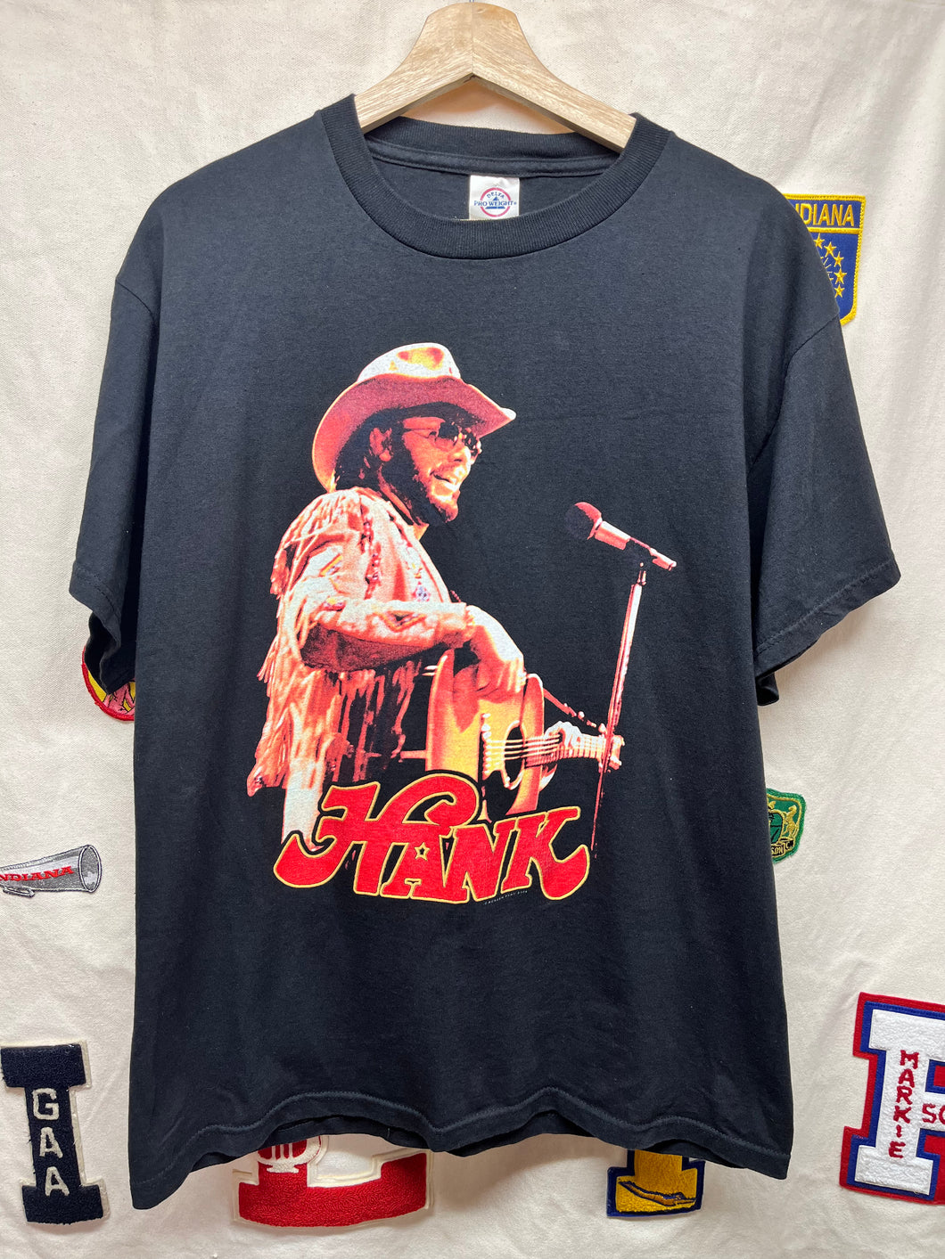 Vintage Hank Williams Jr. Whiskey Bent and Hellbound 2006 Black Concert T-Shirt: Large