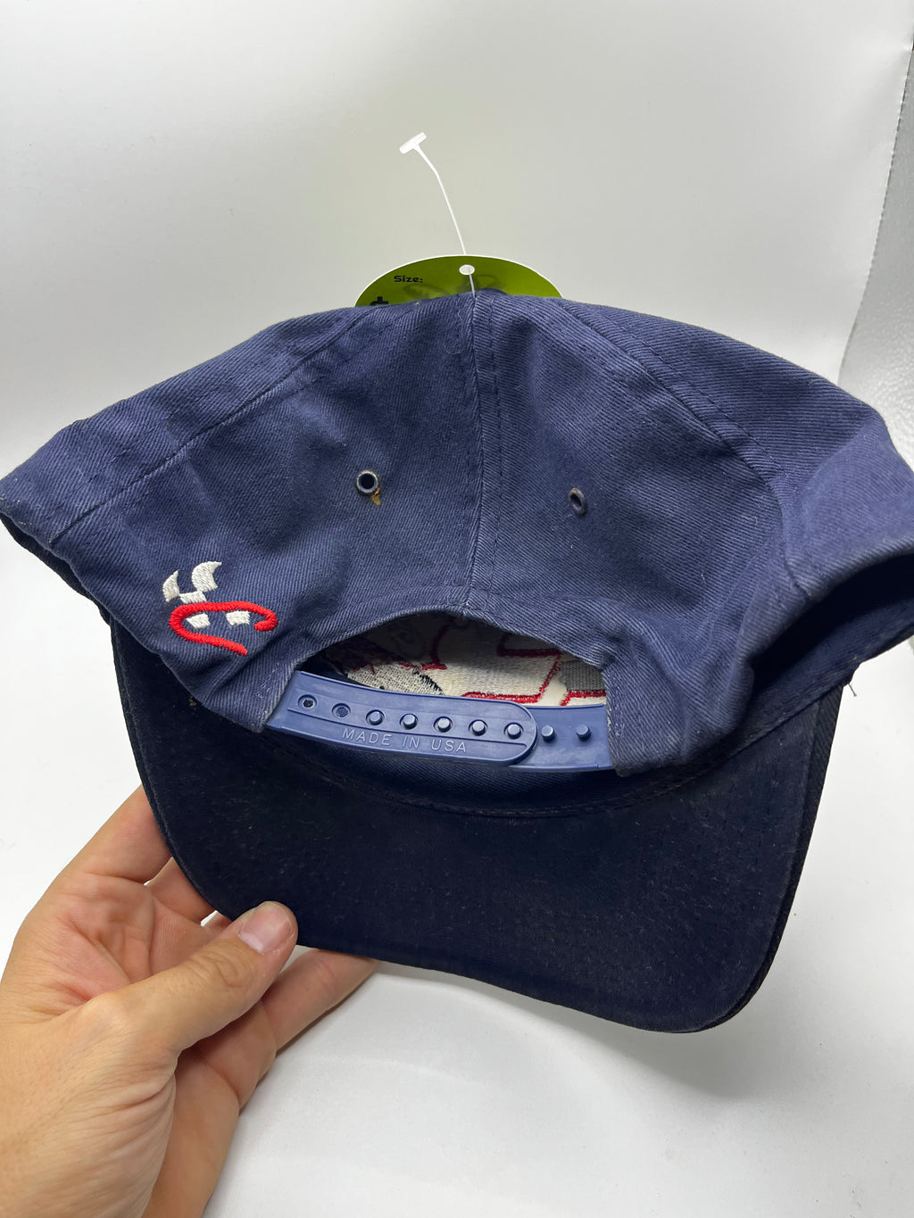 Vintage Dale Earnhardt Senior 3 NASCAR Racing Navy Chase Snapback Hat