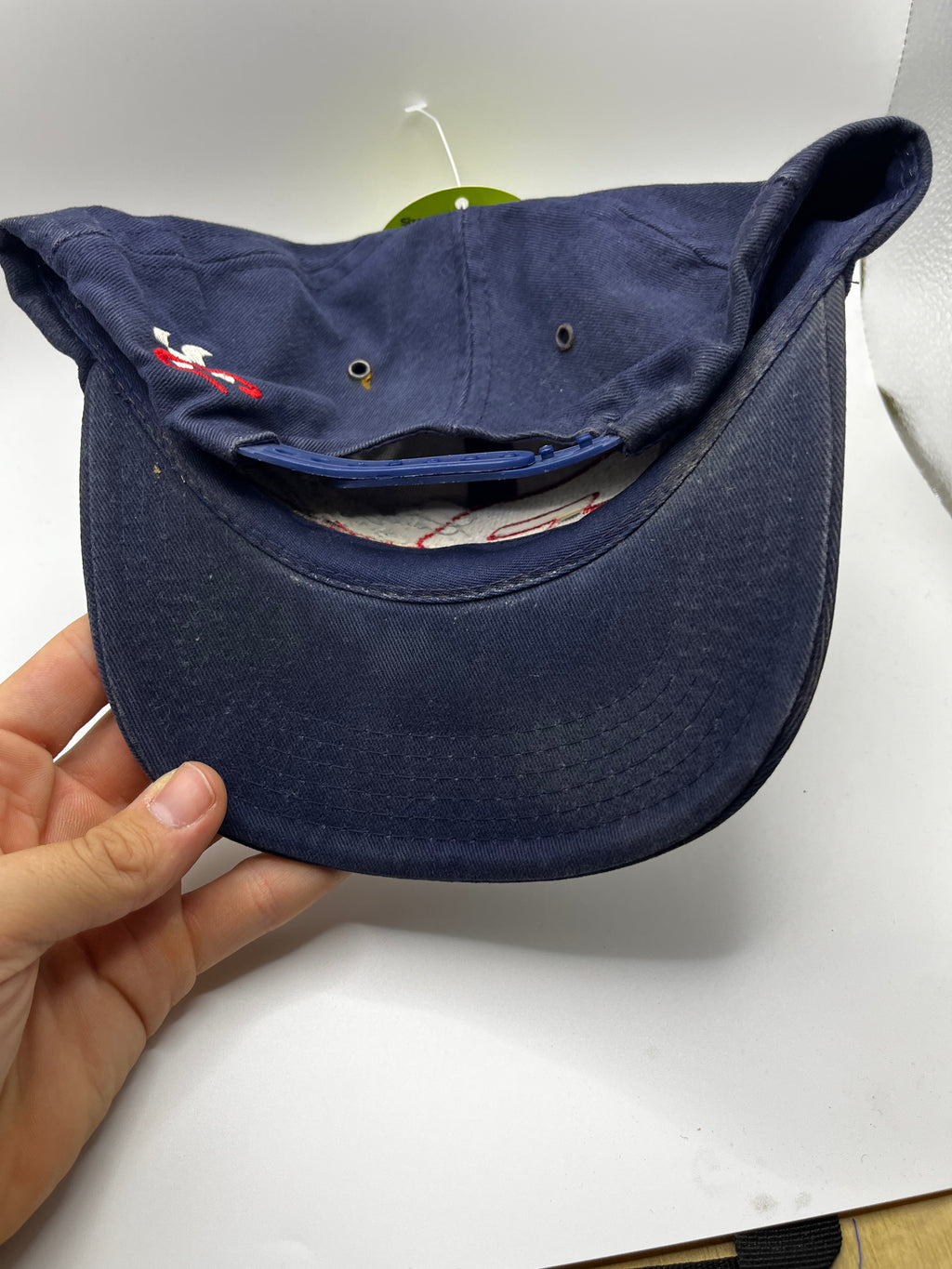 Vintage Dale Earnhardt Senior 3 NASCAR Racing Navy Chase Snapback Hat