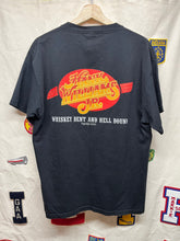 Load image into Gallery viewer, Vintage Hank Williams Jr. Whiskey Bent and Hellbound 2006 Black Concert T-Shirt: Large
