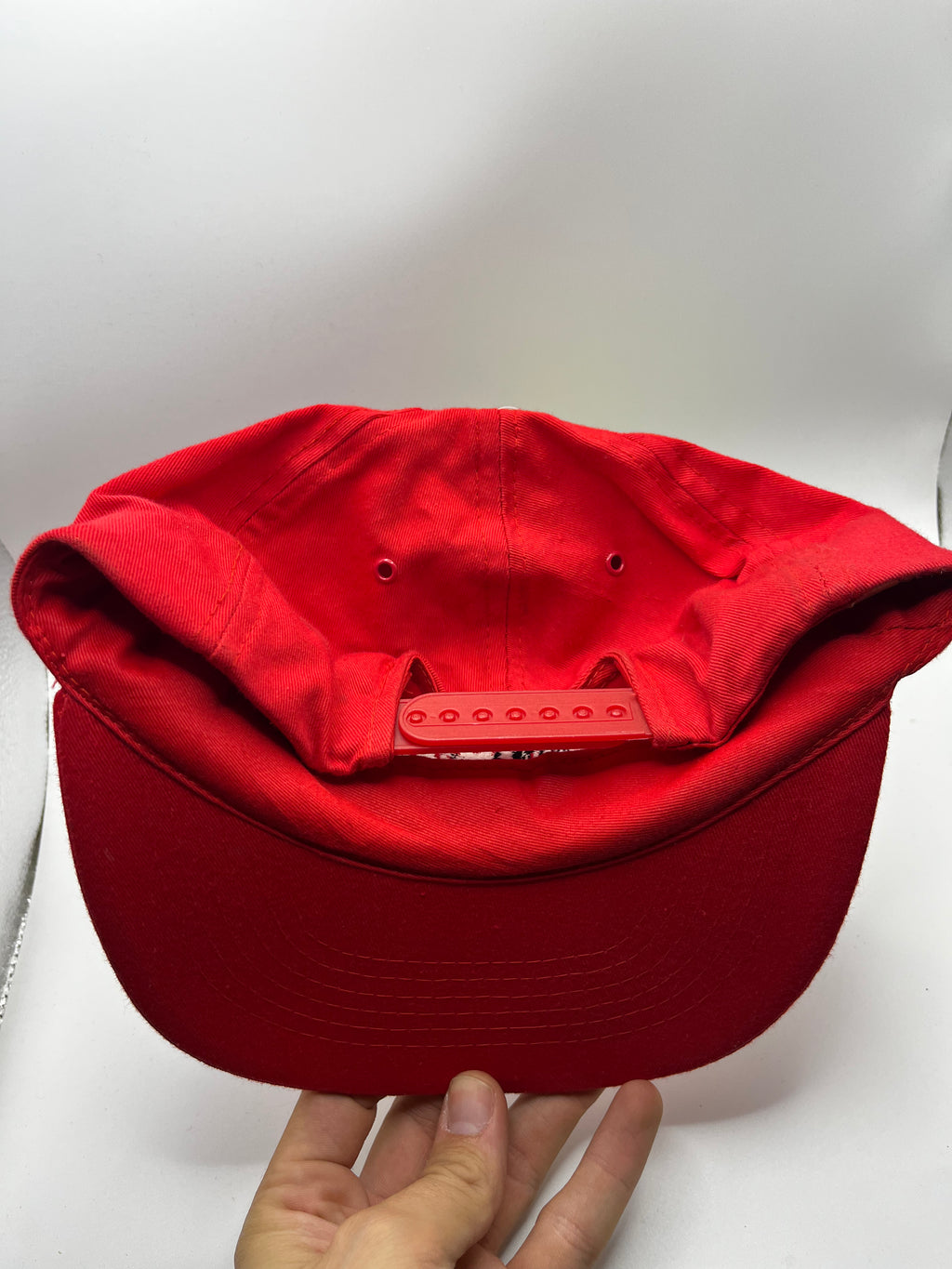 Vintage Marlboro F1 Racing Team 1992 Red Cigarette Advertising Snapback Hat