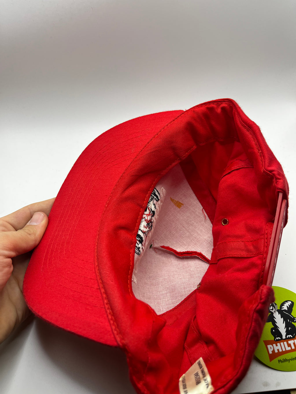 Vintage Marlboro F1 Racing Team 1992 Red Cigarette Advertising Snapback Hat