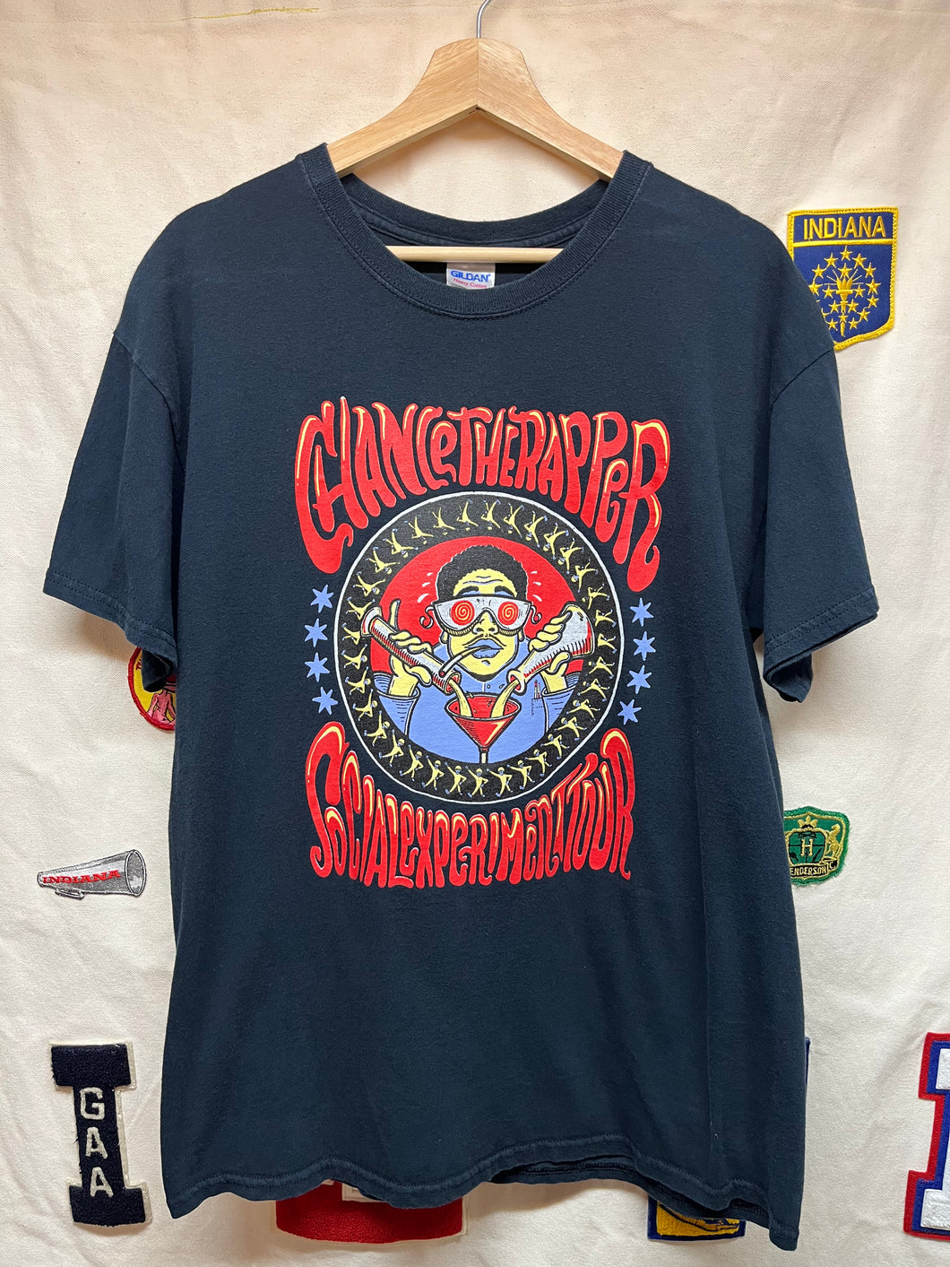 Vintage Chance the Rapper 2013 Social Experiment Tour Rap T-Shirt: Large