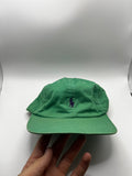 Vintage Polo Ralph Lauren Horse Kelly Green Strapback Hat