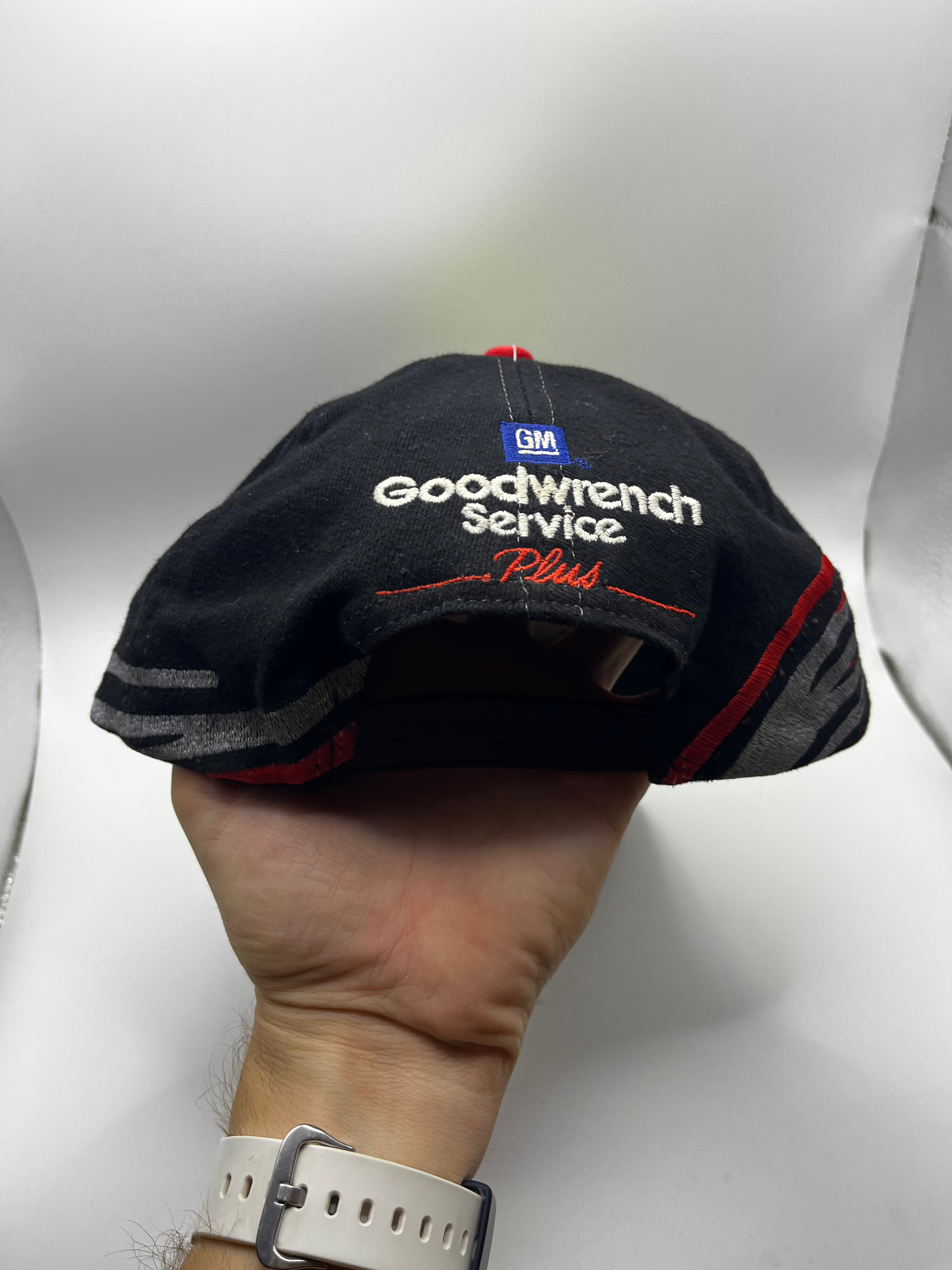 Vintage Dale Earnhardt Sr. 3 Embroidered 90's Black NASCAR Snapback Hat