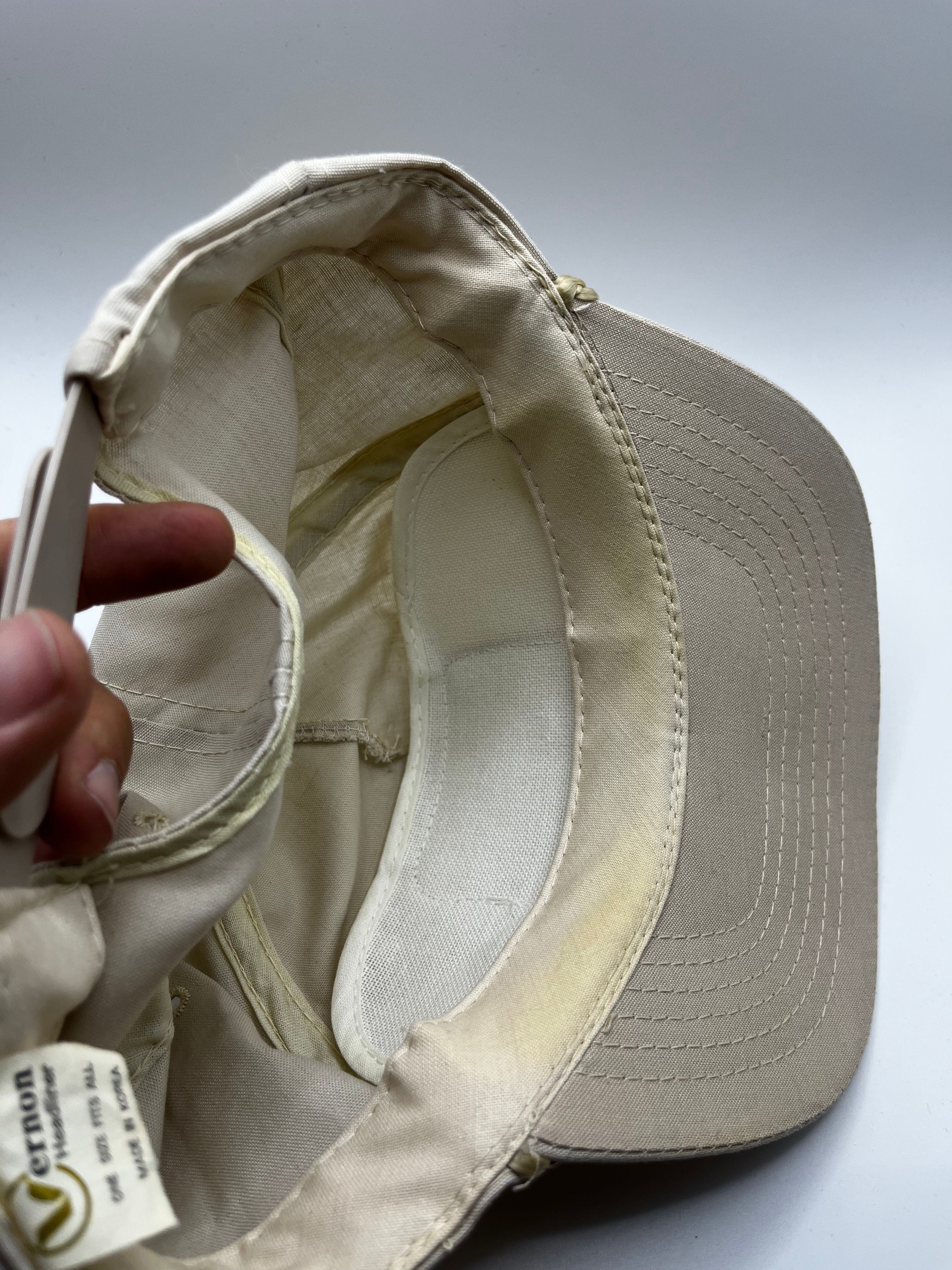 Vintage Darryl's Dugout Baseball Evansville, IN Restaurant Patch Rope Tan 90's Snapback Hat