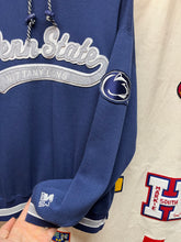 Load image into Gallery viewer, Vtg Penn State University Nittany Lions Script Starter Navy Hoodie Sweatshirt: XL
