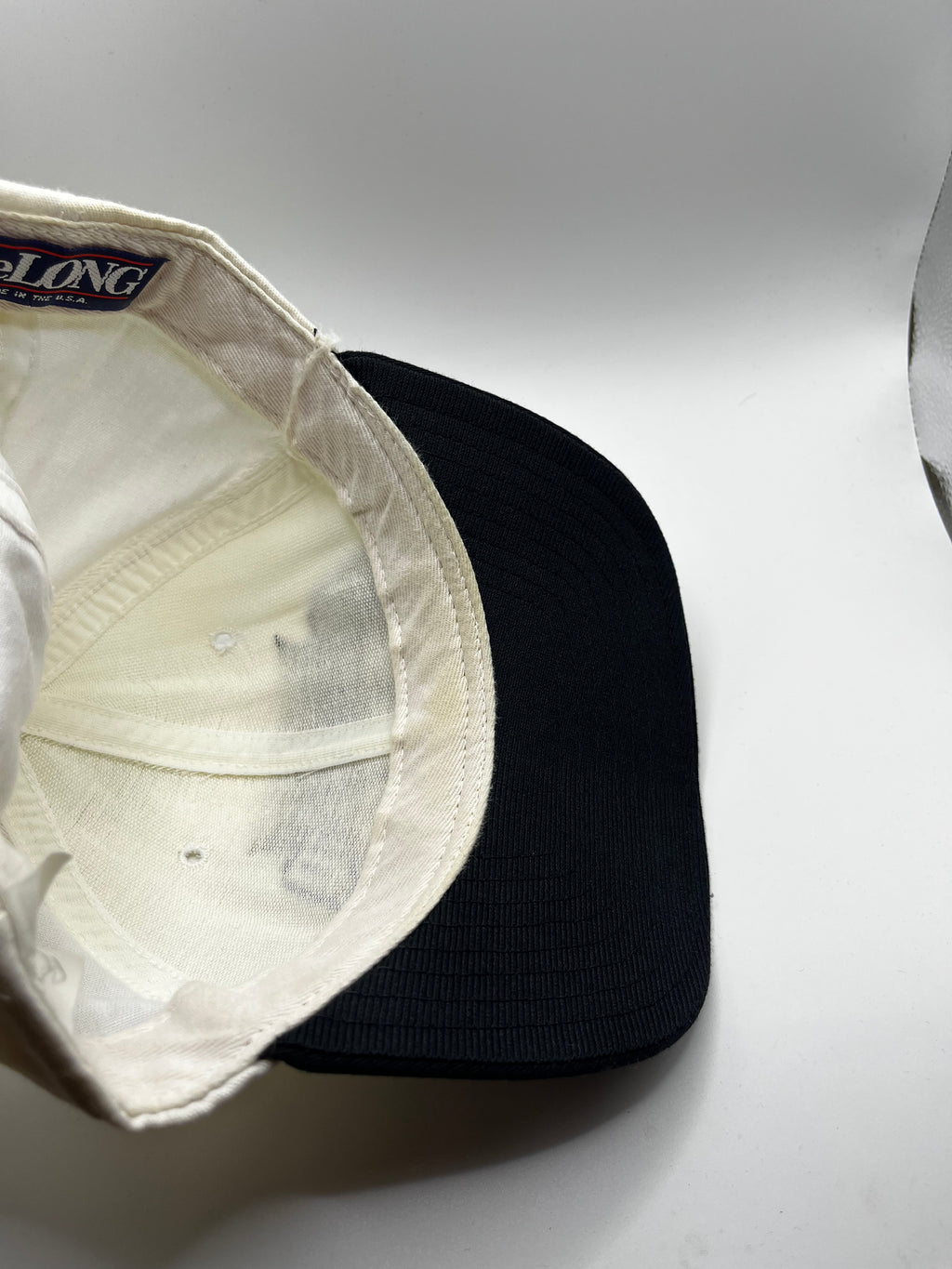 Vintage Brickyard 400 1997 Indianapolis White Delong NASCAR Race Snapback Hat