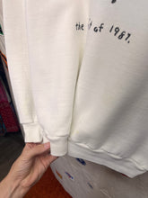 Load image into Gallery viewer, Vintage Fido Dido The Spirit of 1987 Nipples Cartoon White Crewneck Sweatshirt: Large

