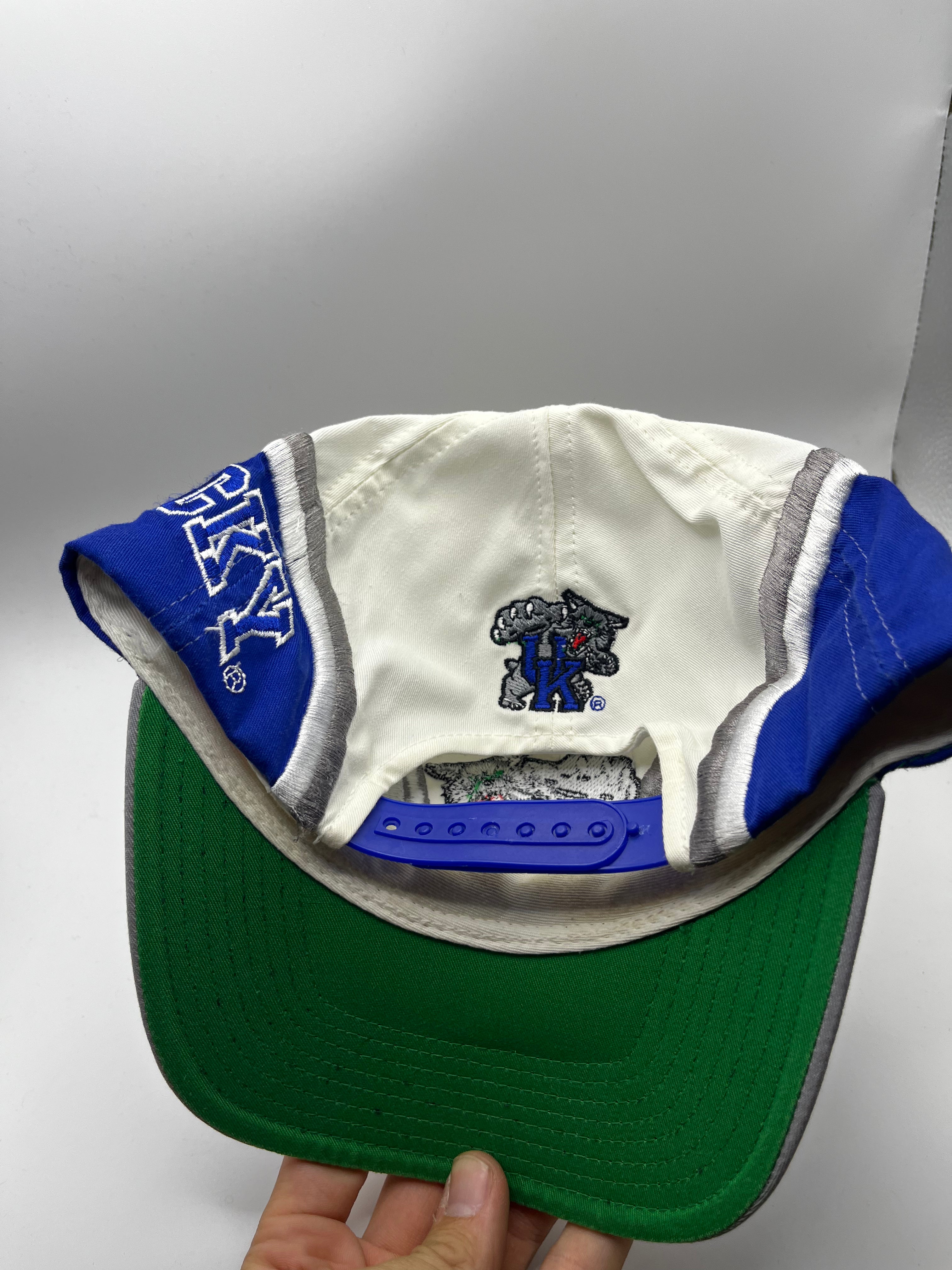Vintage 90s Kentucky Wildcats UK NCAA Twins Enterprise Snapback Hat