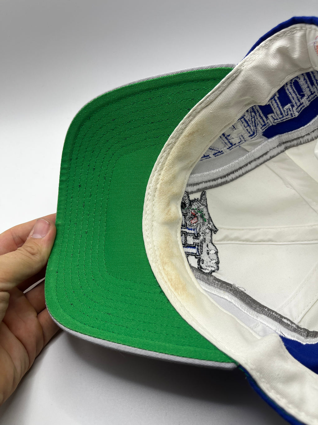 Vintage 90s Kentucky Wildcats UK NCAA Twins Enterprise Snapback Hat