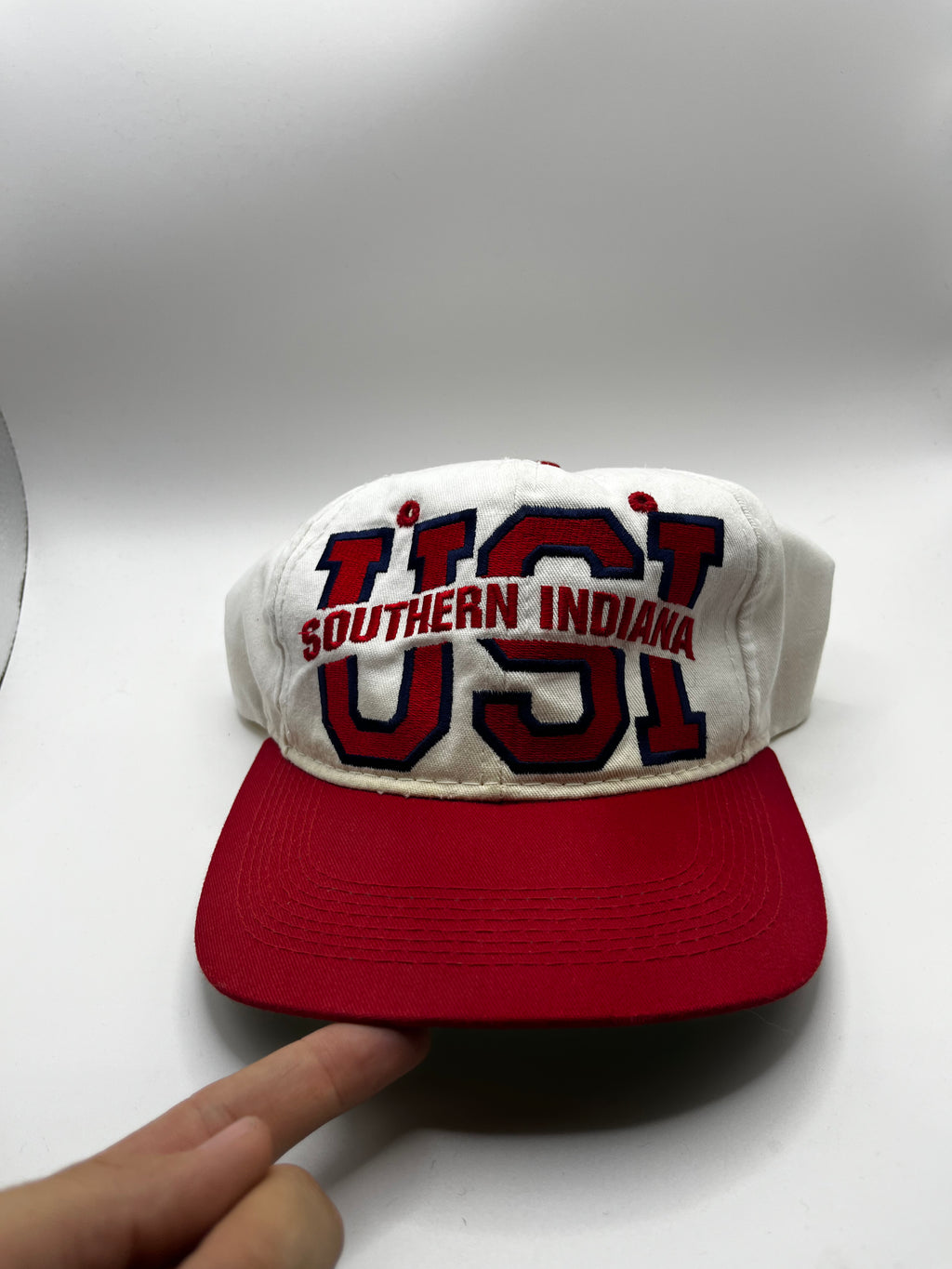 Vintage USI Southern Indiana Eagles Evansville 90s Snapback Hat