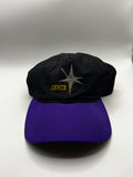 Vintage REM Automatic For The People Band 90's Distressed Black Purple Snapback Hat