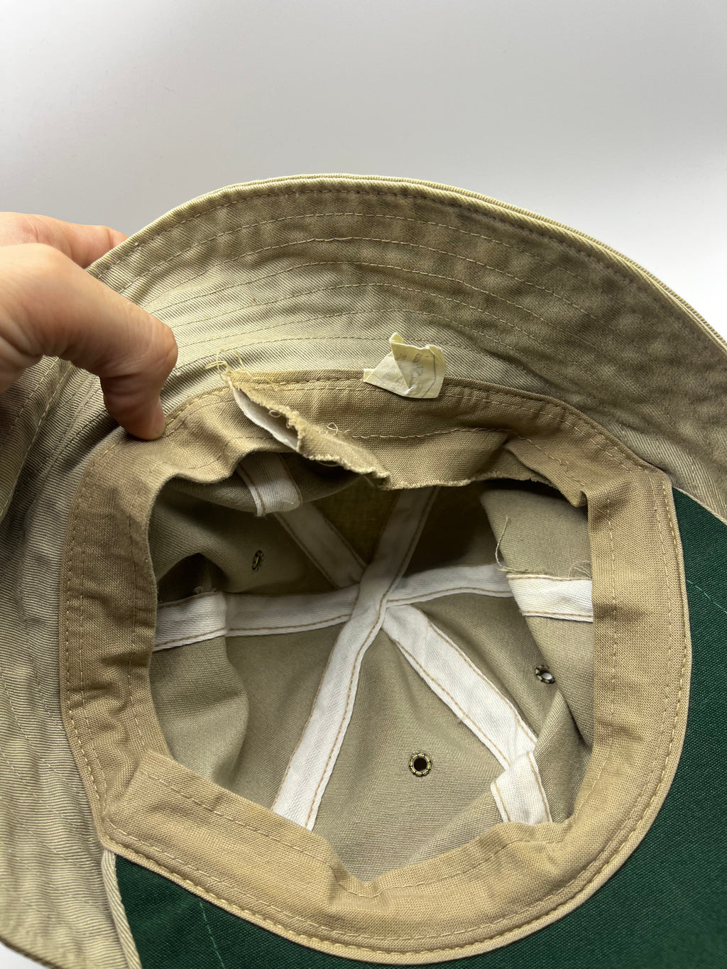 Vintage Shade Shack Fort Lauderdale Sun Fishing Longbill Tan Hat USA