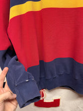Load image into Gallery viewer, Vintage Polo Ralph Lauren 90&#39;s Striped Crewneck Sweatshirt: Medium
