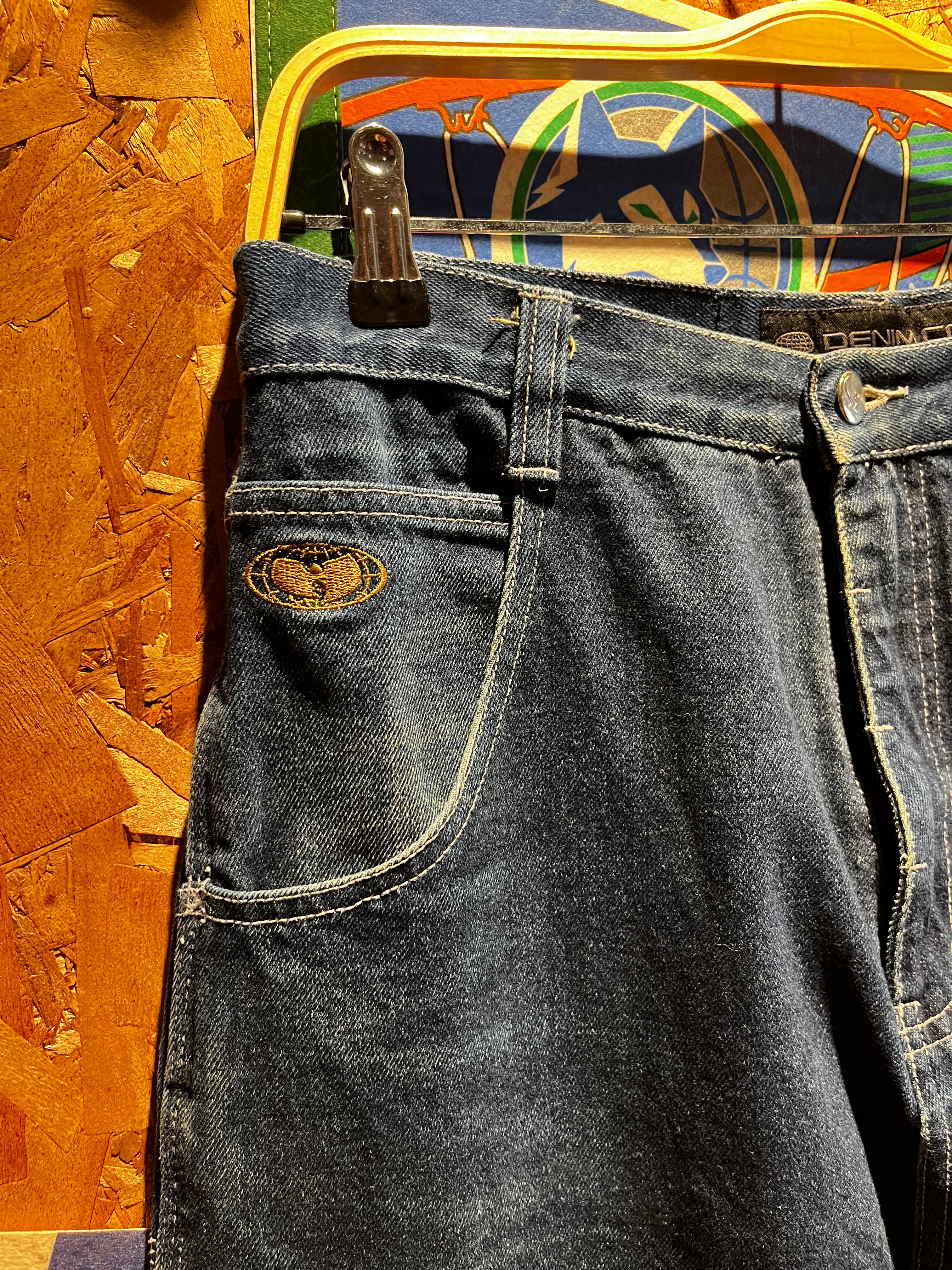 Vintage Wu Tang Wu Wear Y2K Denim Jeans Co.: 30x33