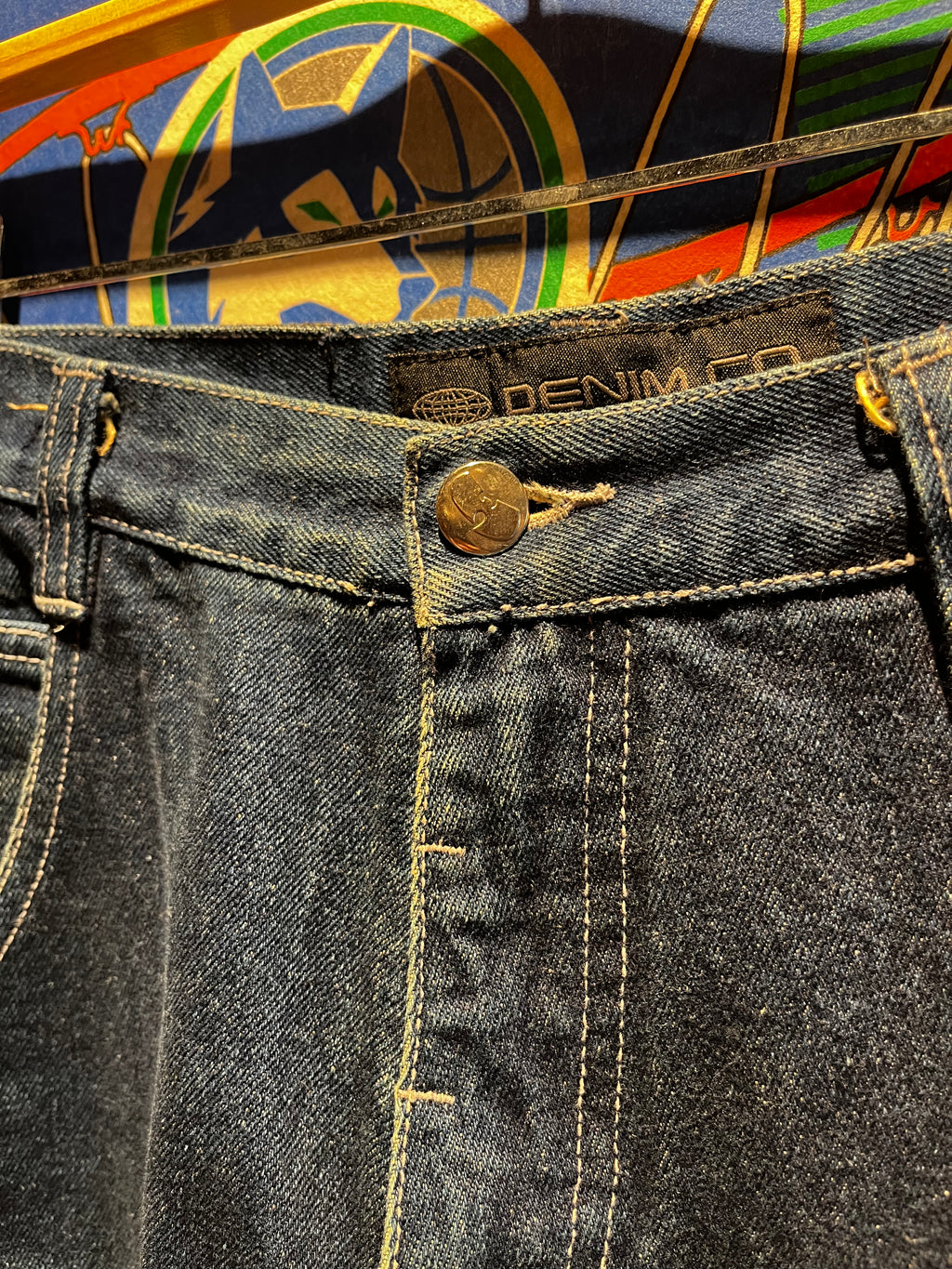 Vintage Wu Tang Wu Wear Y2K Denim Jeans Co.: 30x33